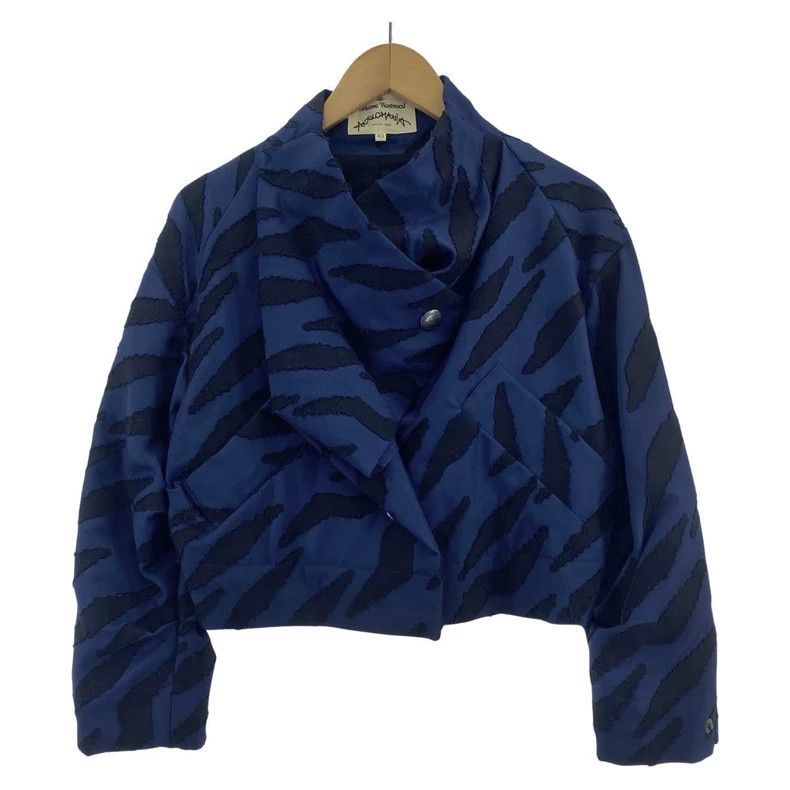 Vivienne Westwood Vivienne Westwood Zebra-striped distorted jacket Size US XXS / EU 40 - 1 Thumbnail