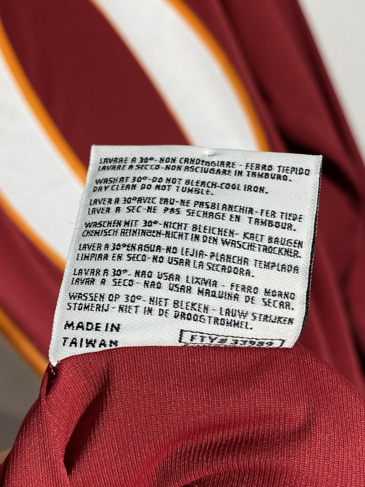 Kappa Kappa AS Roma 2009 Long Sleeve #10 Totti Soccer Jersey Size US L / EU 52-54 / 3 - 20 Thumbnail
