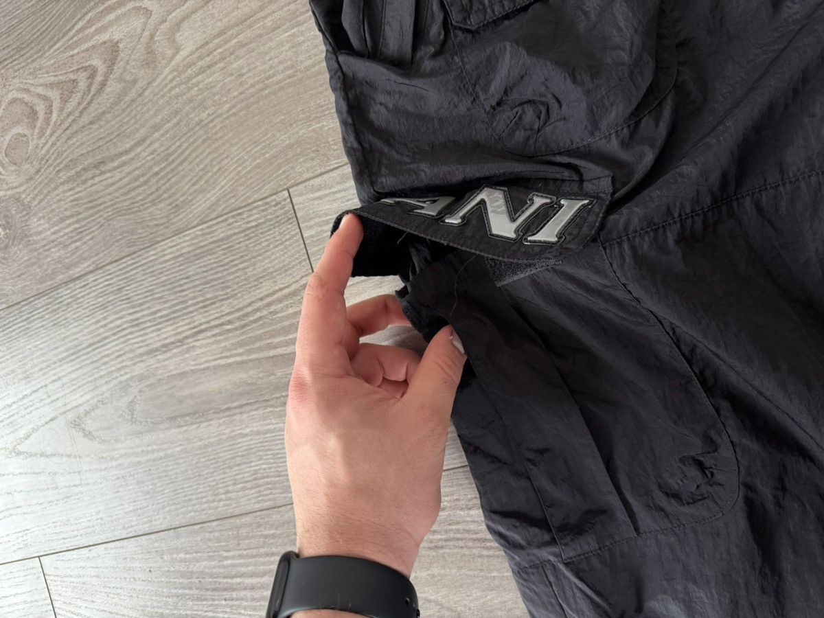 Karl Kani Karl Kani Embroidered Logo Nylon Rap Black Unisex Joggers Size US 30 / EU 46 - 19 Thumbnail