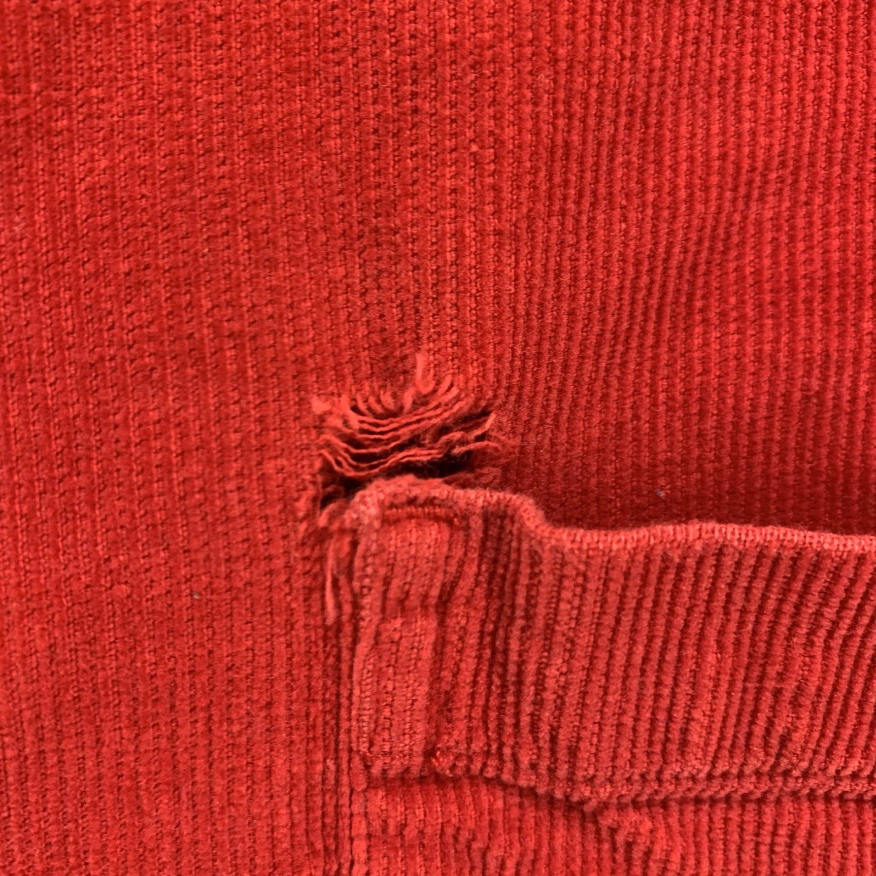 Eddie Bauer VINTAGE Eddie Bauer Corduroy Shirt Men's Large Red 90s Grunge Casual Winter Size US L / EU 52-54 / 3 - 6 Thumbnail