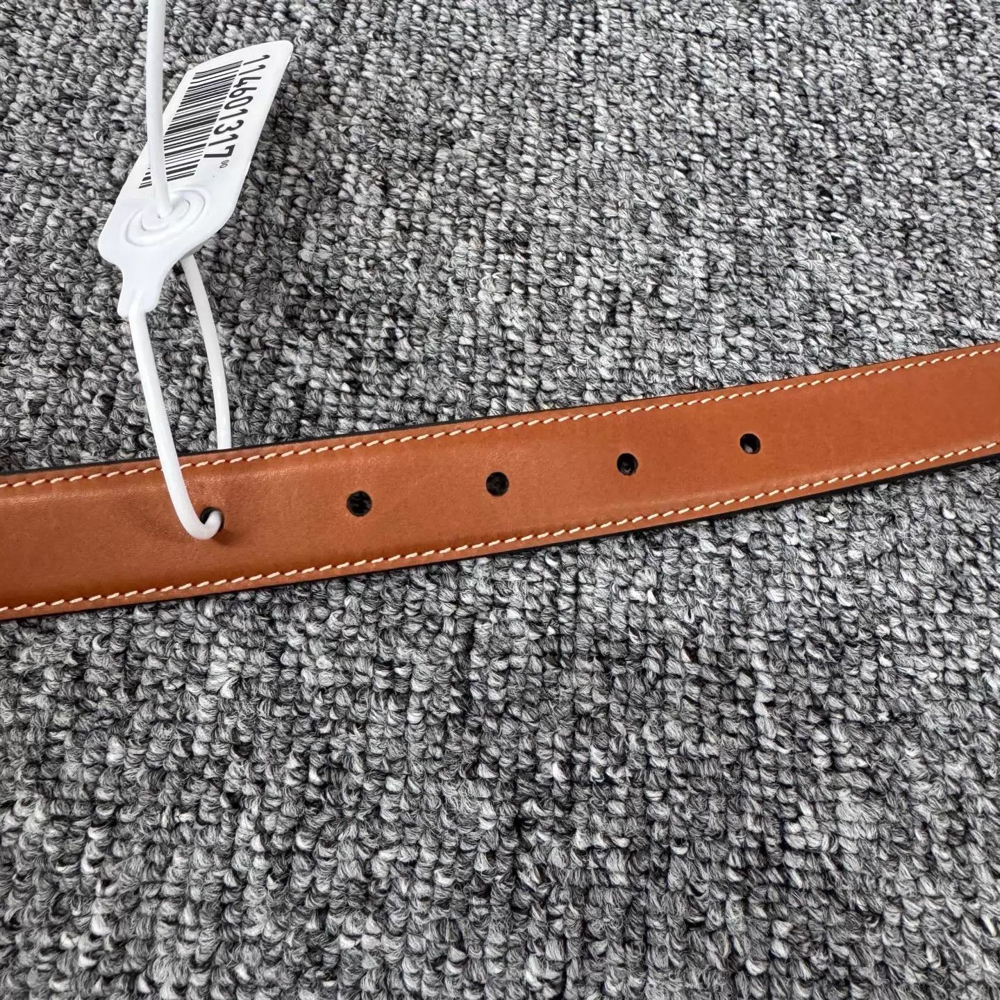 Celine Celine Triomphe Brown Belt Gold Buckle 99 New 80 Size ONE SIZE - 6 Thumbnail