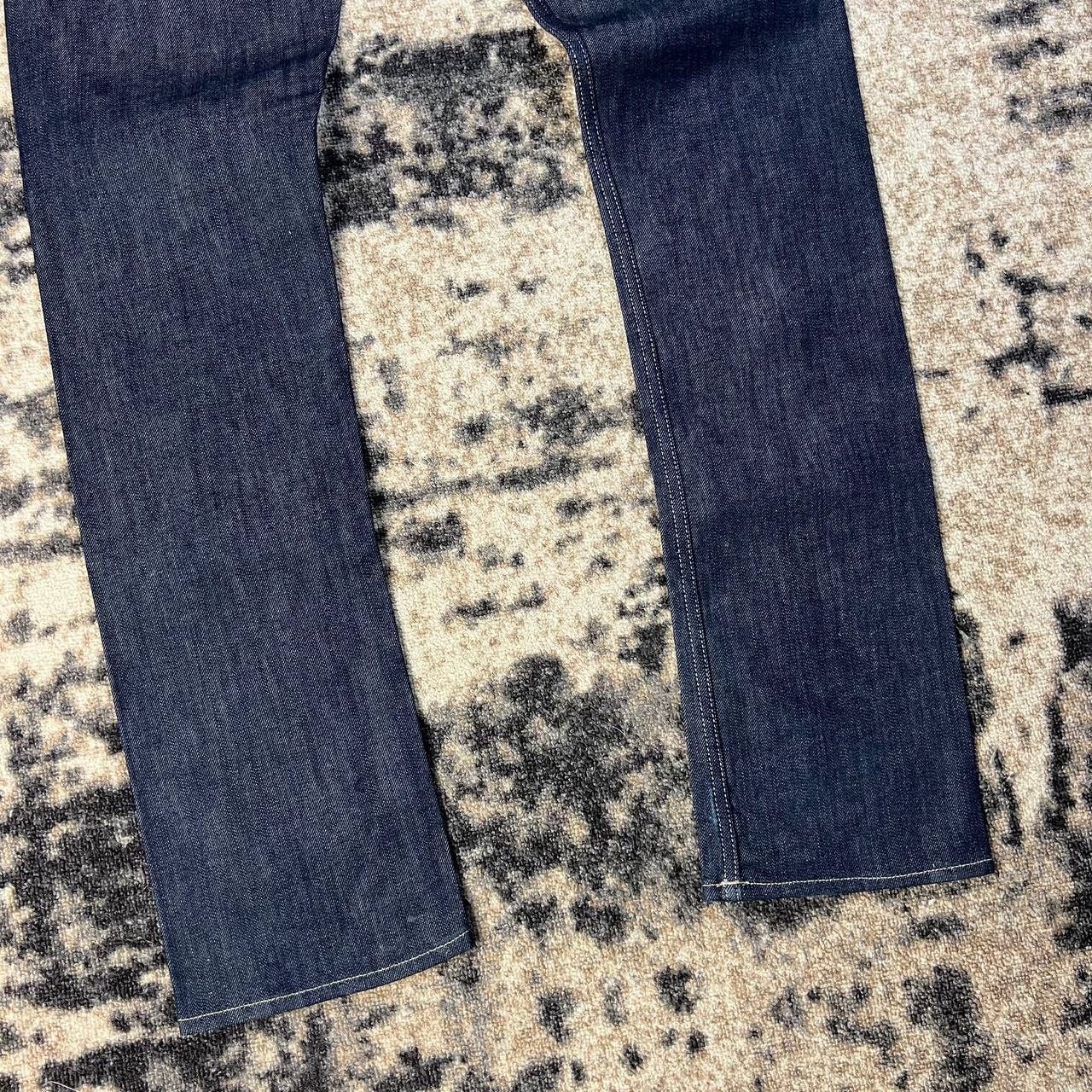 G-Star G-Star Raw Japanese Y2K Slim Fit Deep Blue Denim Jeans Size US 30 / EU 46 - 4 Thumbnail