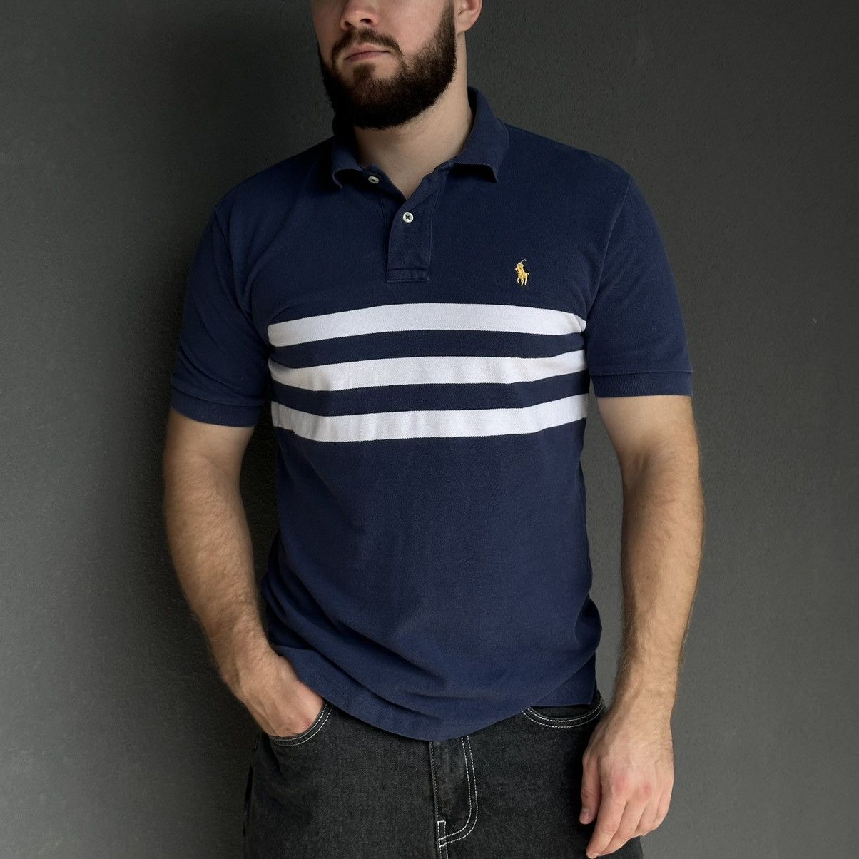 Polo Ralph Lauren Vintage Polo Ralph Lauren T-shirts Basic Fit Old Money 00s Size US M / EU 48-50 / 2 - 2 Thumbnail