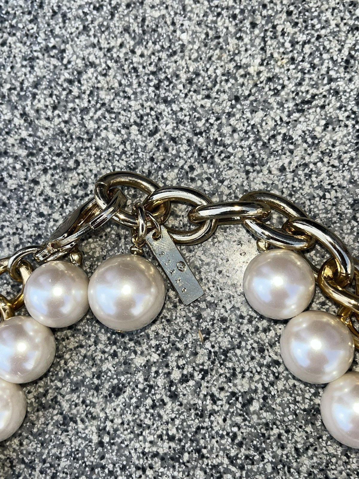 Junya Watanabe CDG Junya Wanatabe Faux-Pearl Stud Necklace Size ONE SIZE - 4 Thumbnail