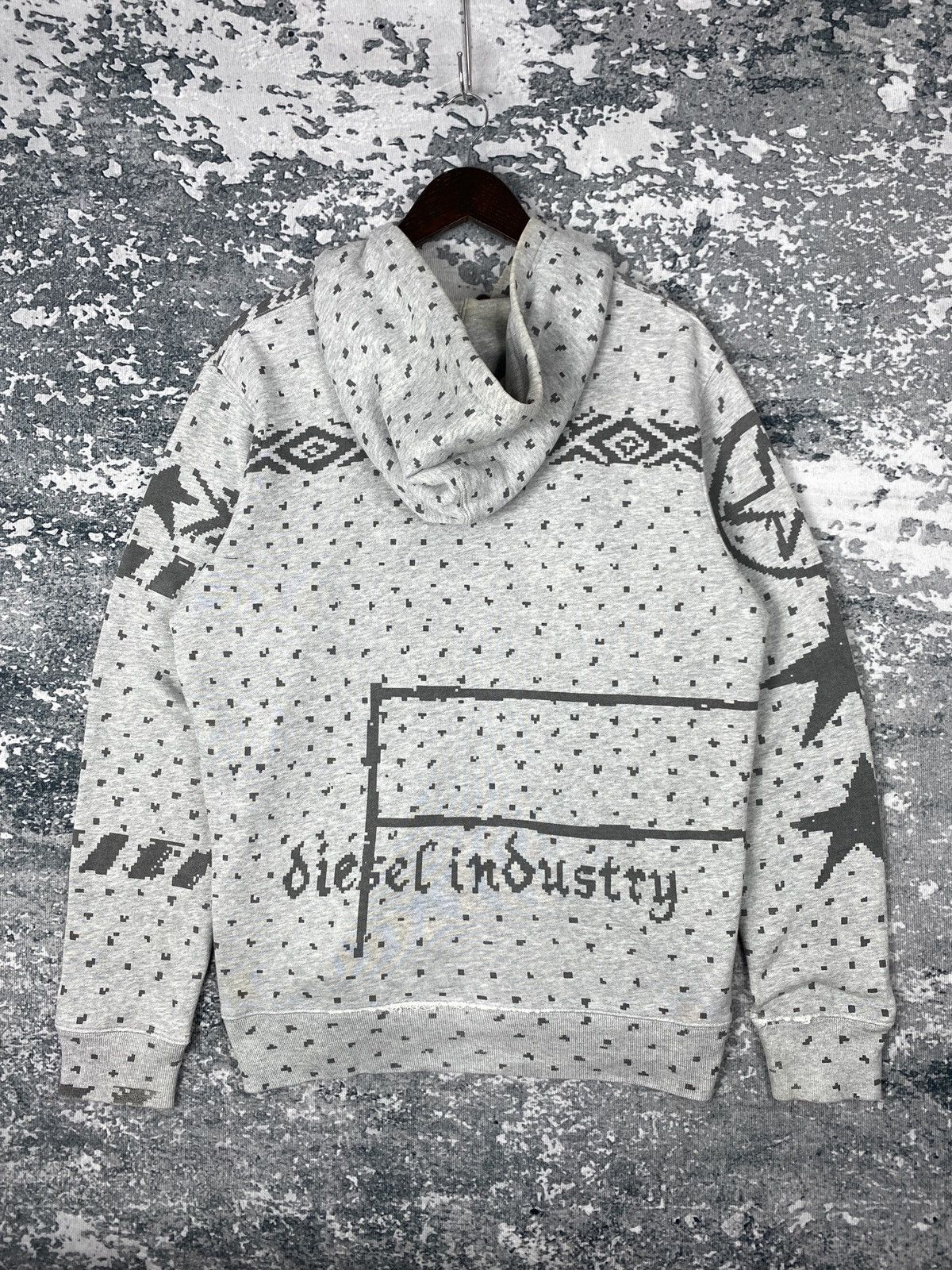 Diesel Vintage Diesel Industry Zip Up Hoodies Size US M / EU 48-50 / 2 - 8 Thumbnail