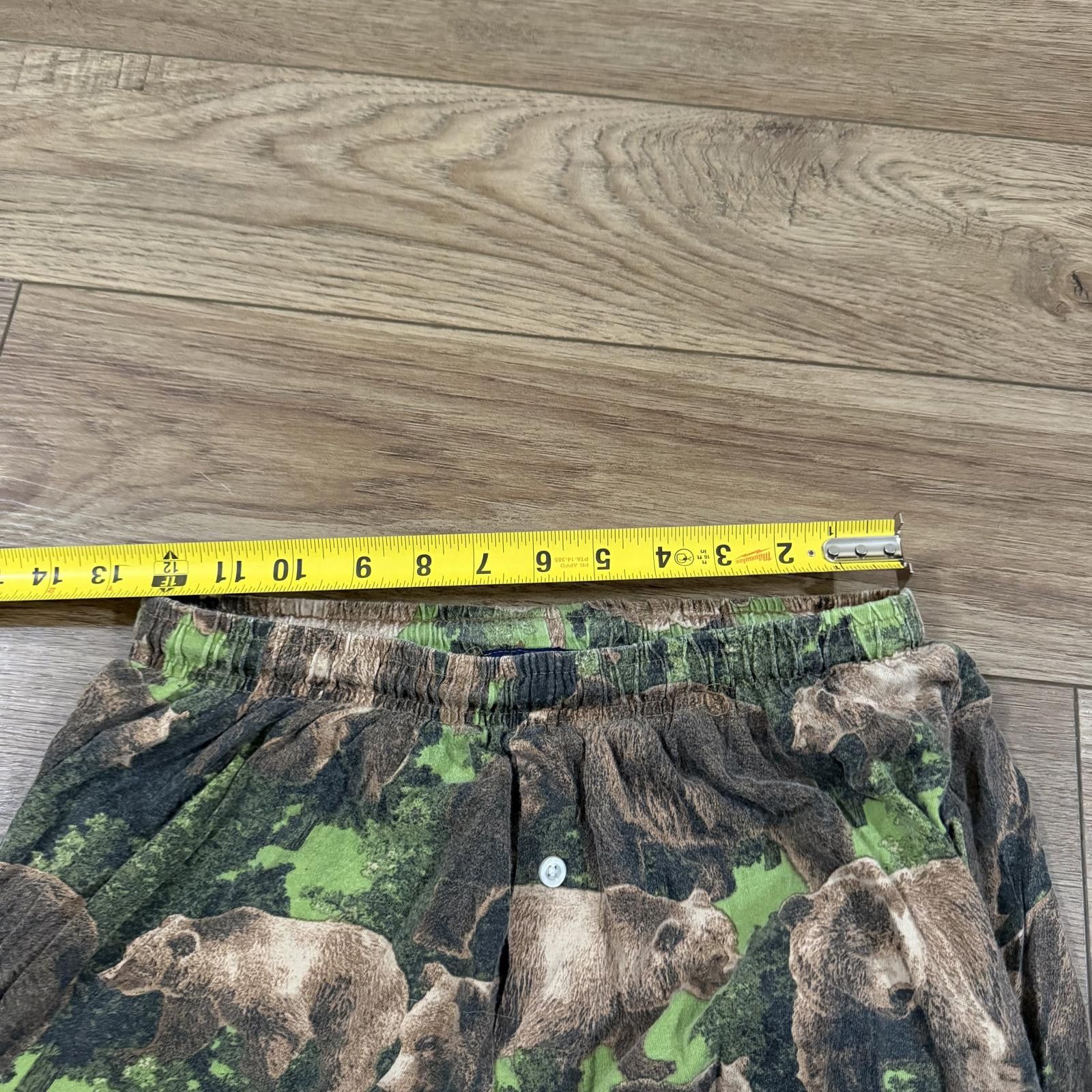 Other Bear Nature All Over Print Pajama Pant Fun Boxers Loungewear Size ONE SIZE - 6 Thumbnail