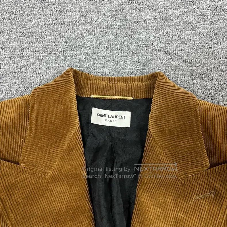 Saint Laurent Paris Saint Laurent Paris Corduroy coat Size XS / US 0-2 / IT 36-38 - 5 Thumbnail