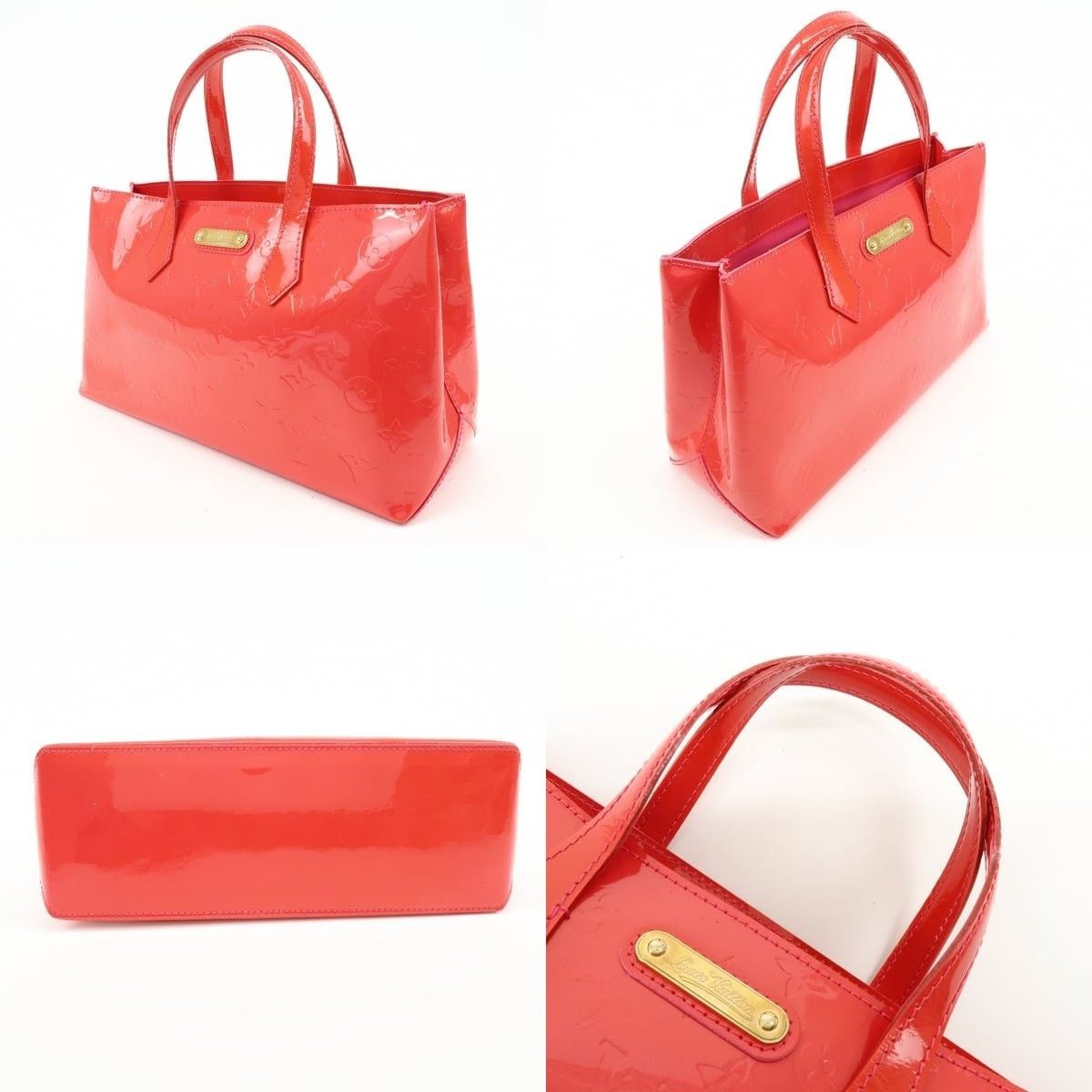 Louis Vuitton Louis Vuitton Monogram Vernis Wilshire PM Patent Satchel Size ONE SIZE - 3 Thumbnail
