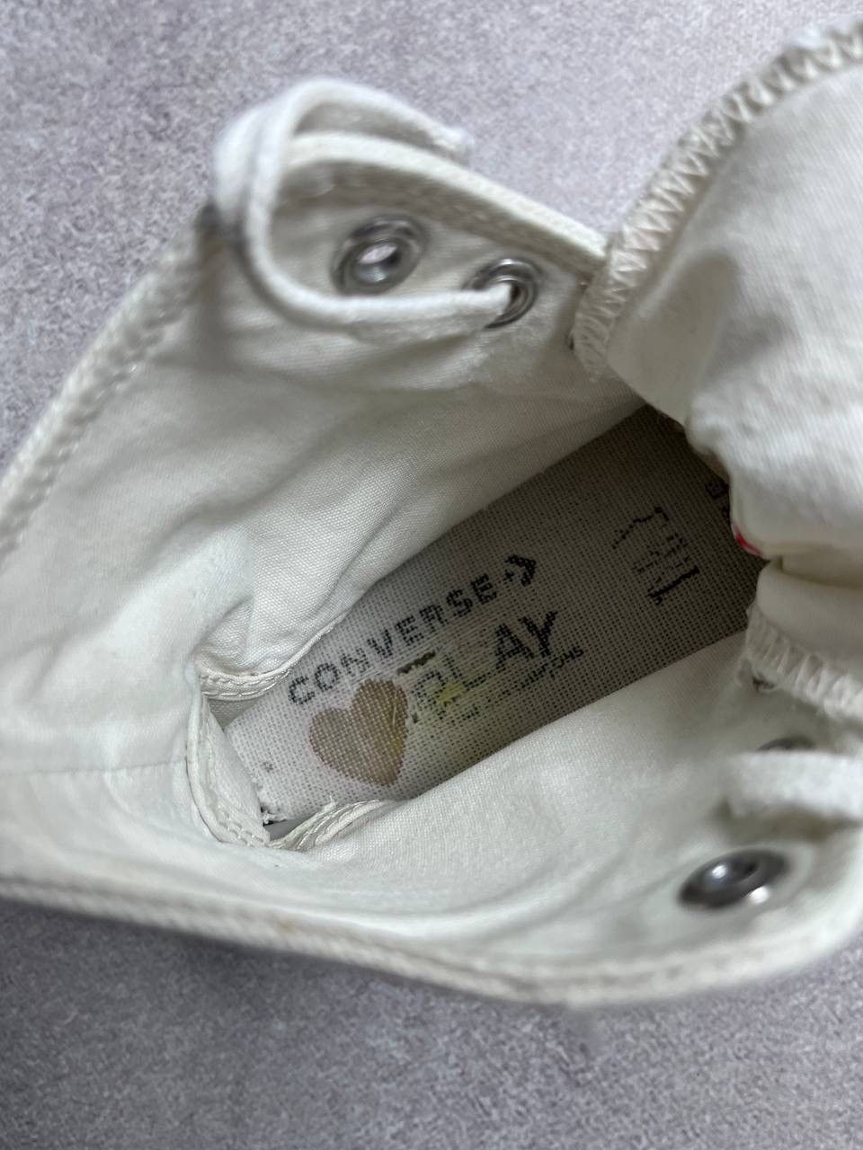 Comme des Garcons Vintage CDG Converse Comme Des Garcons Chuck Taylor Sneakers Size US 7 / EU 40 - 7 Thumbnail