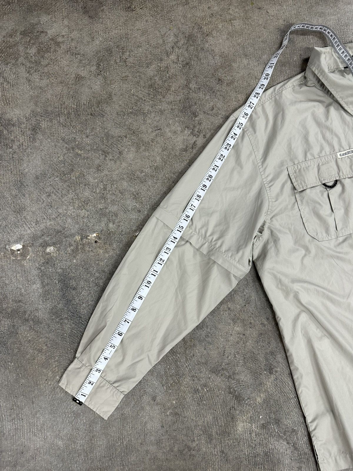 Nike ACG × Vintage Vintage 90s Nike ACG Utility Tactical Cream Windbreaker Size US XL / EU 56 / 4 - 10 Thumbnail