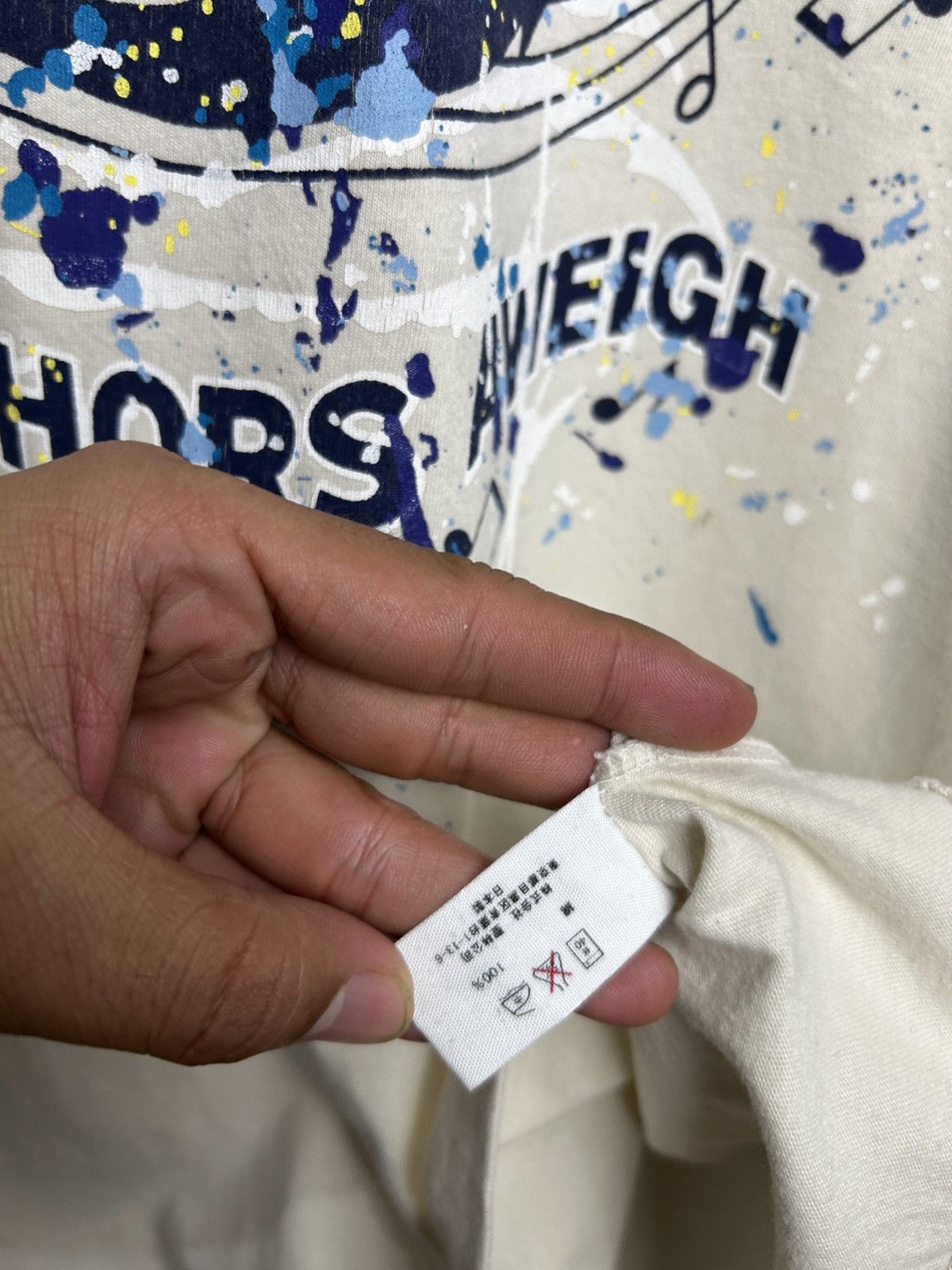 Blue Blue Japan Vintage Blue Blue Japan Anchors Aweigh tee Size US L / EU 52-54 / 3 - 8 Thumbnail