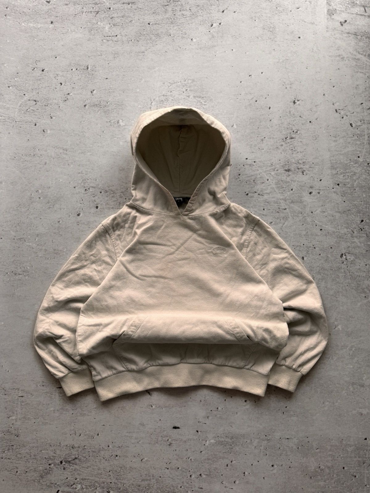 Stussy × Vintage STUSSY VELVET BASIC LOGO VINTAGE OVERSIZE HOODIE Size US S / EU 44-46 / 1 - 1 Thumbnail