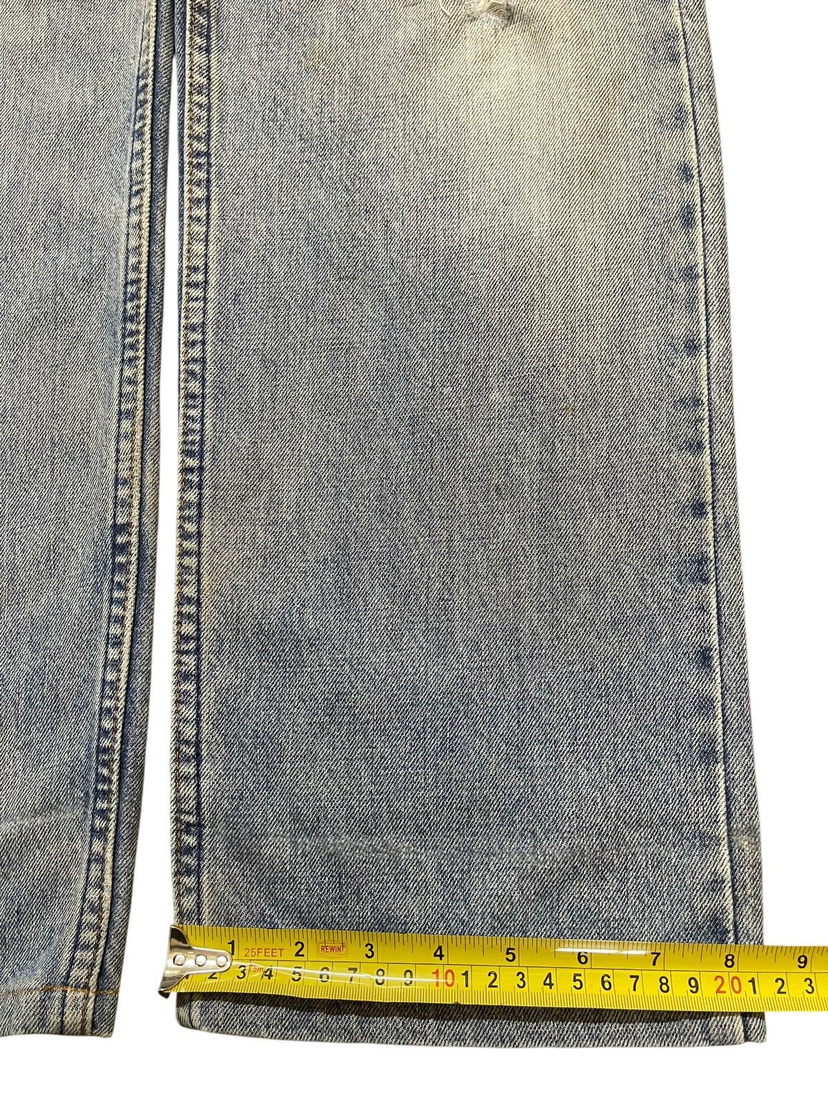 Levi's Vintage 90s Japan Levis 513 Faded Wash Distress Loose Jeans Size US 30 / EU 46 - 17 Thumbnail