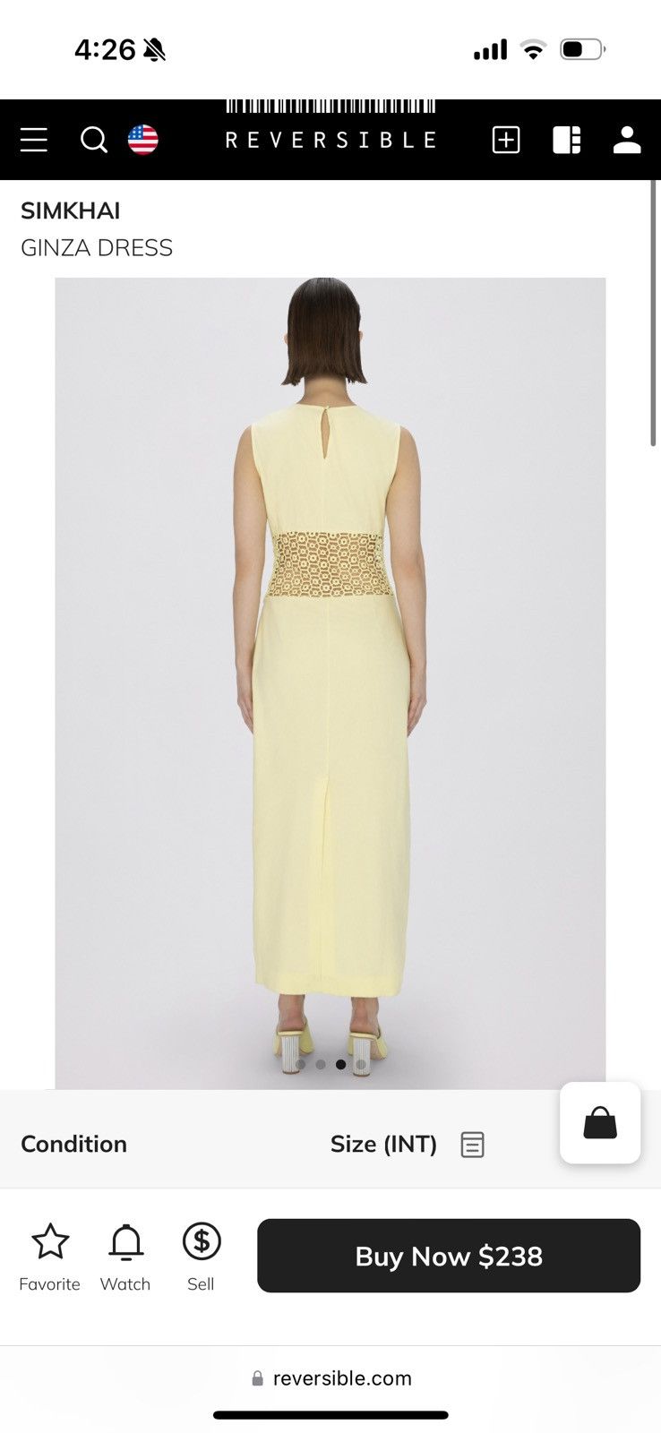 Jonathan Simkhai Ginza dress Size S / US 4 / IT 40 - 3 Thumbnail
