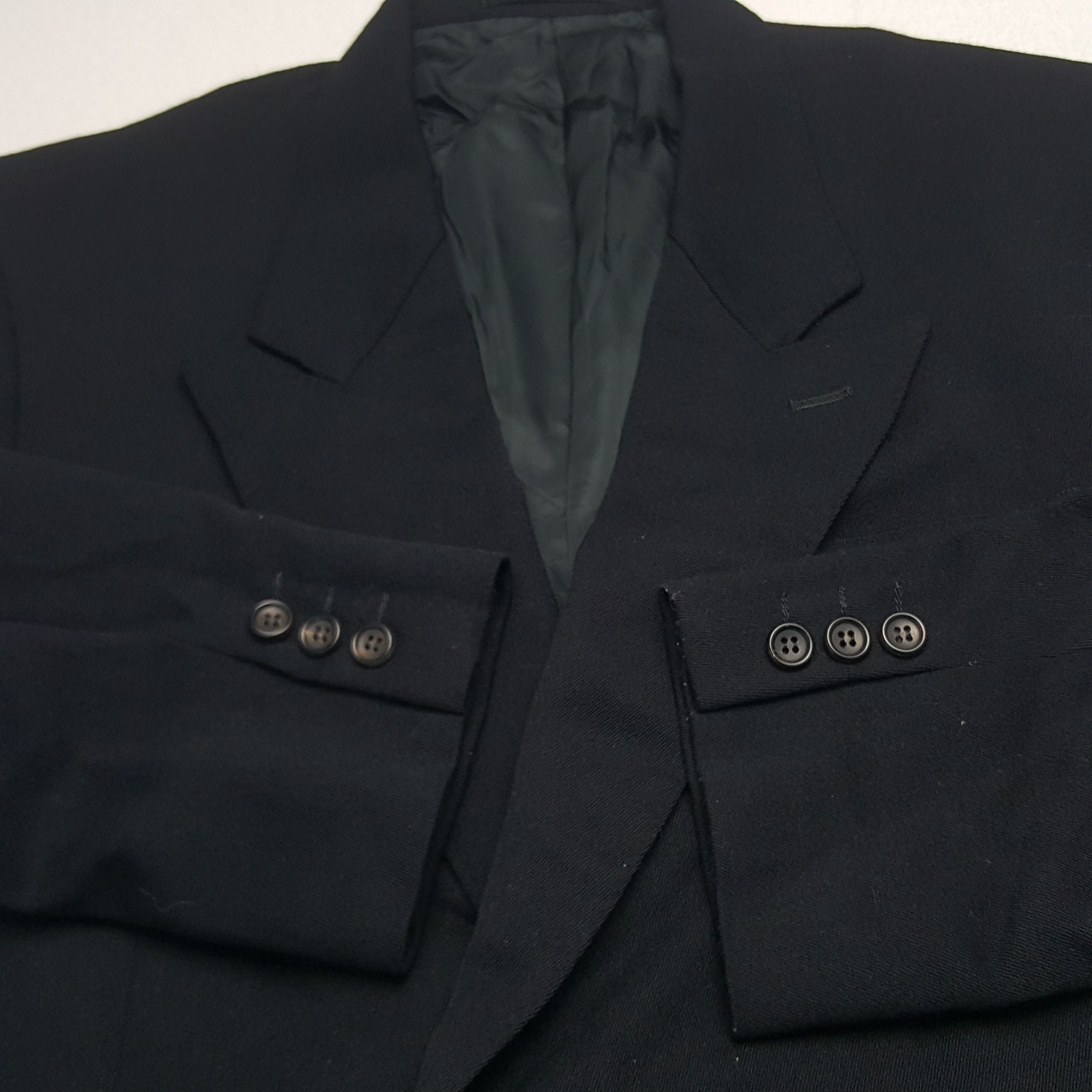 Vintage × Y's for Men × Yohji Yamamoto Vintage Ys For Men by Yohji Yamamoto Blazer Coat Size US S / EU 44-46 / 1 - 8 Thumbnail