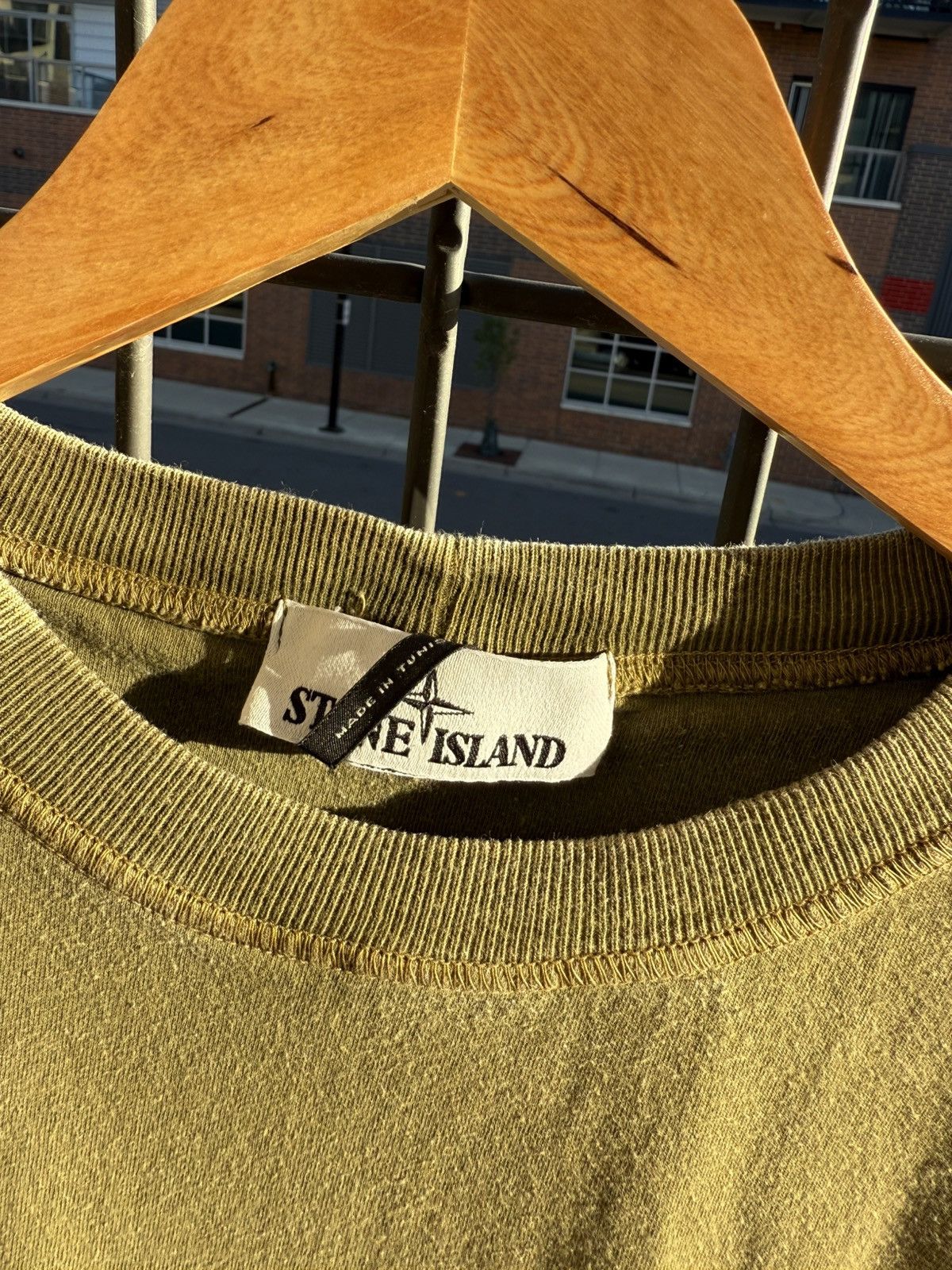 Stone Island Stone Island Army Green T Shirt Size US L / EU 52-54 / 3 - 2 Thumbnail