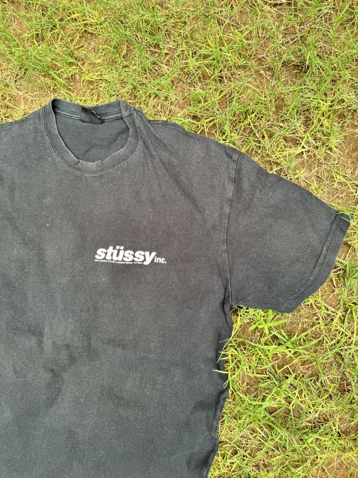 Stussy Stüssy Italic Cities T-shirt in black Size US S / EU 44-46 / 1 - 5 Thumbnail