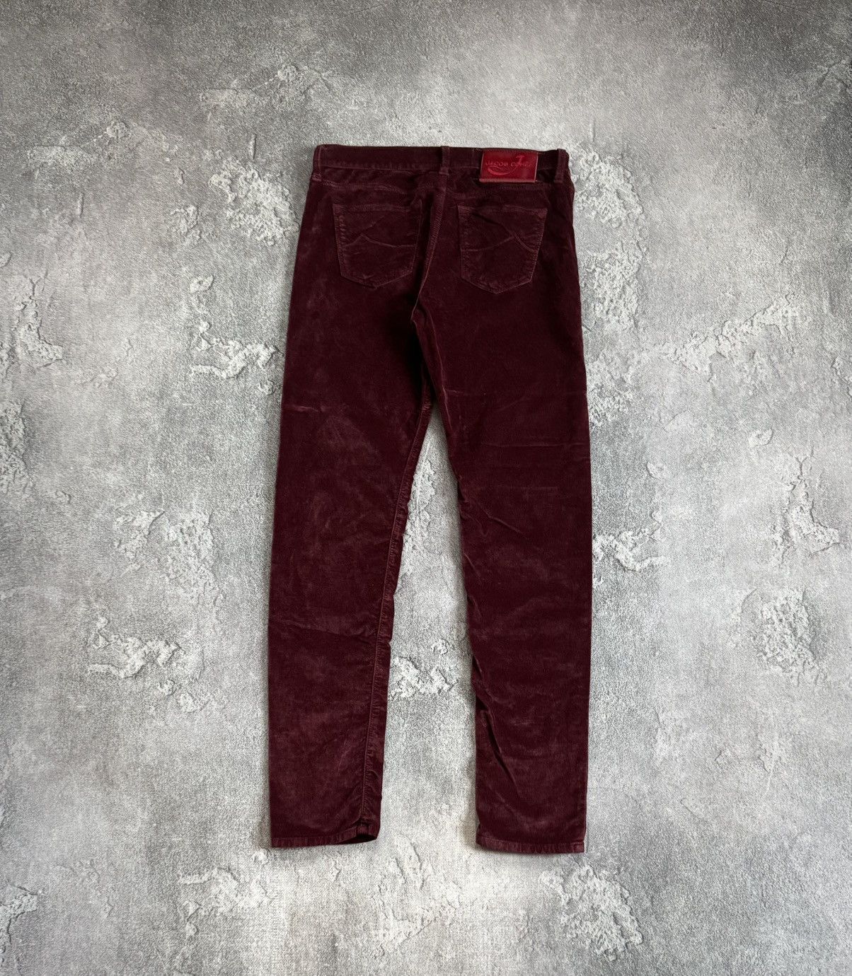 Jacob Cohen Jacob Cohen wmns kimberly velour velvet pants trousers chino Size 26" / US 2 / IT 38 - 5 Thumbnail