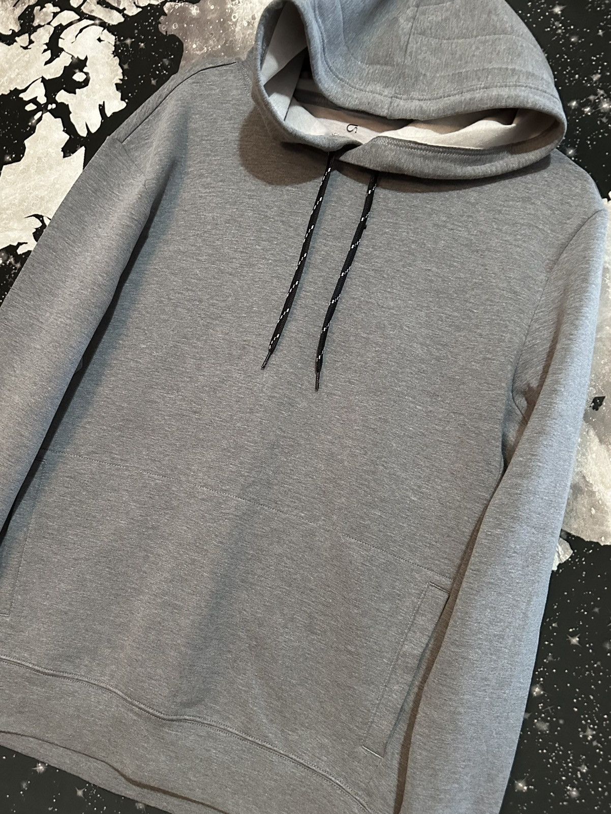 Gap GapFit Men’s Grey Performance Hoodie Size US M / EU 48-50 / 2 - 2 Thumbnail
