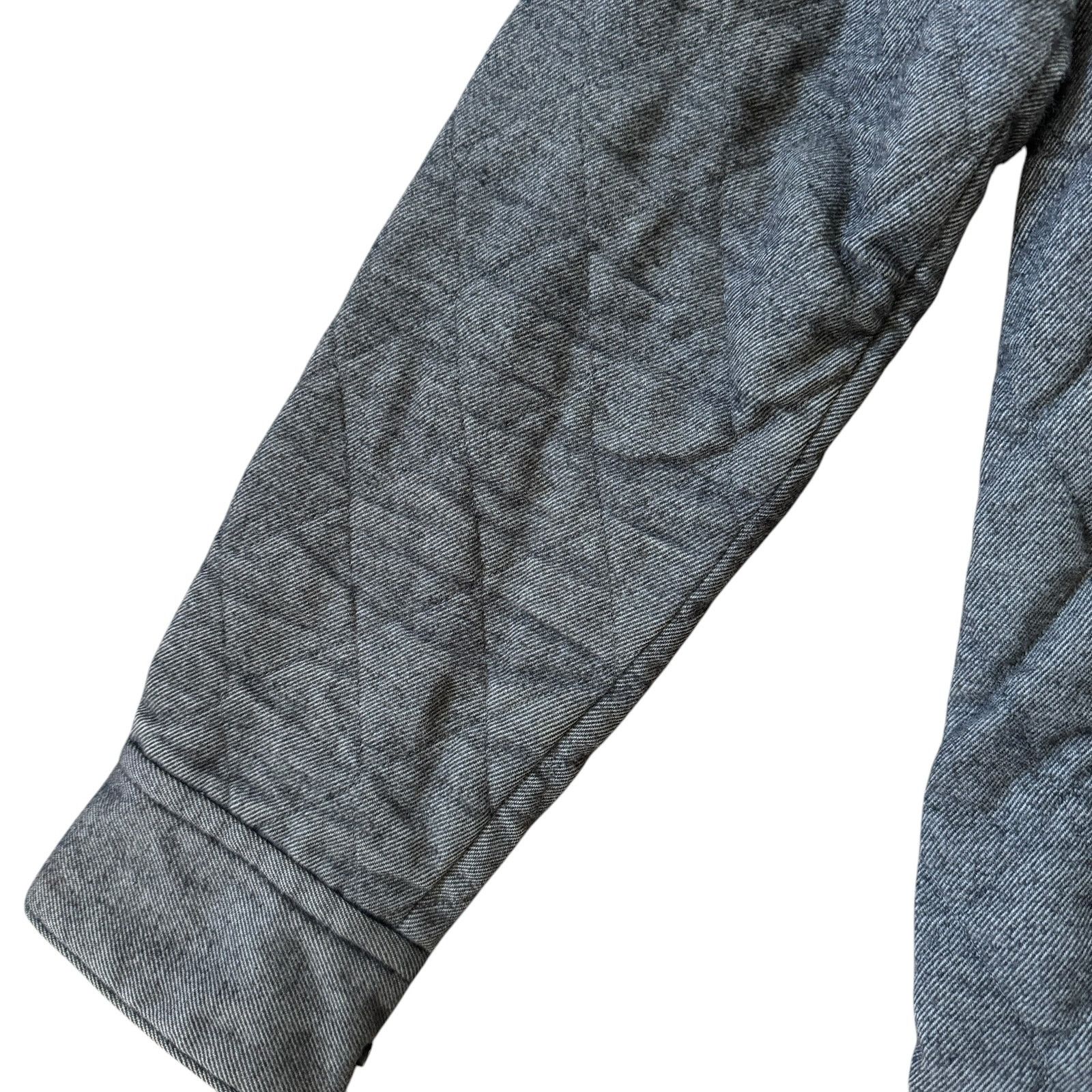 Rag & Bone Rag & Bone Holme Cotton Shirt Jacket Grey Quilted Size US S / EU 44-46 / 1 - 6 Thumbnail