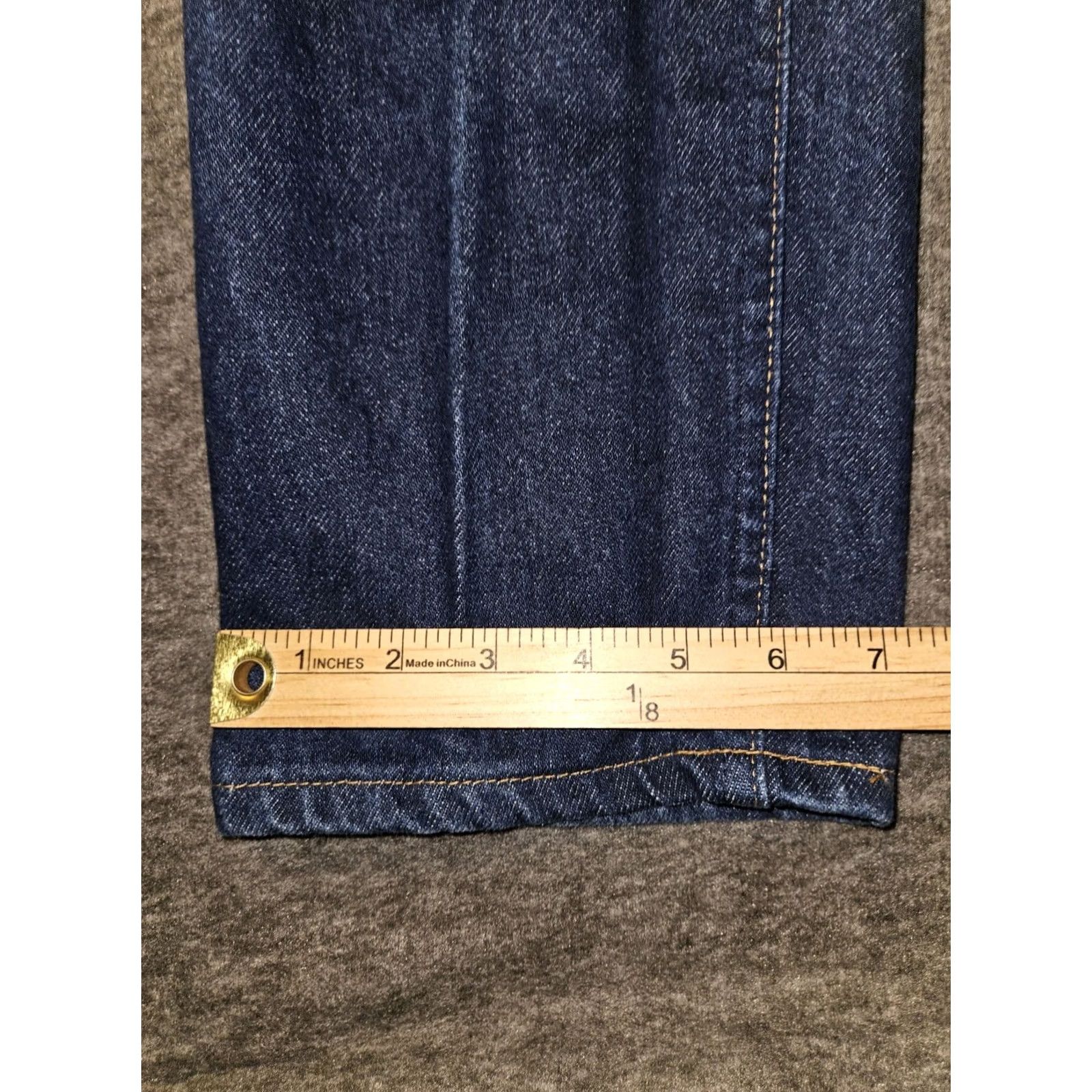 Lee VINTAGE LEE Jeans Women Medium Regular 26 30 High Rise Blue Denim USA 80s 90s Size 32" / US 10 / IT 46 - 6 Thumbnail