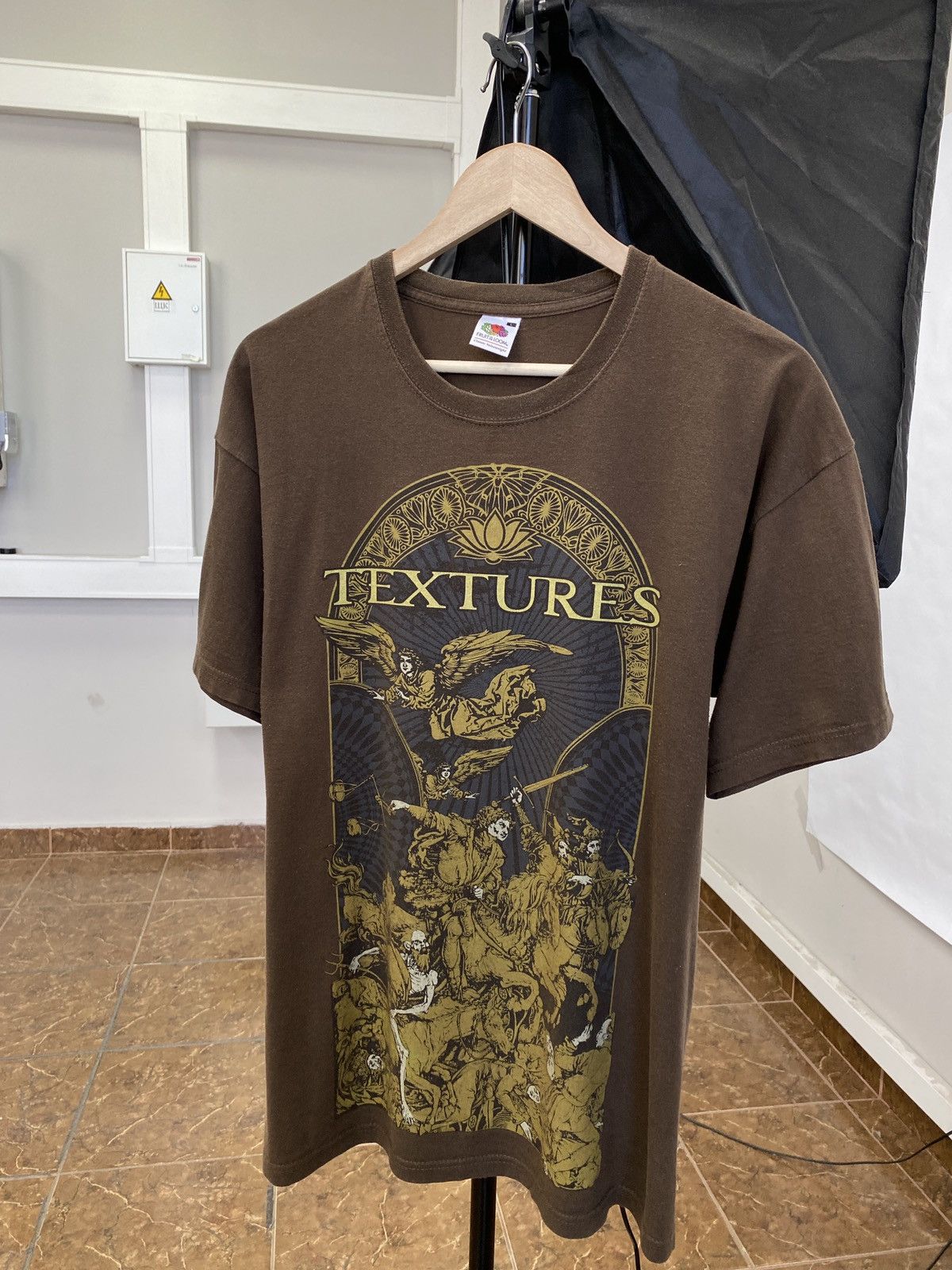 Other Vintage 90s Textures brown t-shirt rare retro hype Y2K Size US L / EU 52-54 / 3 - 1 Thumbnail