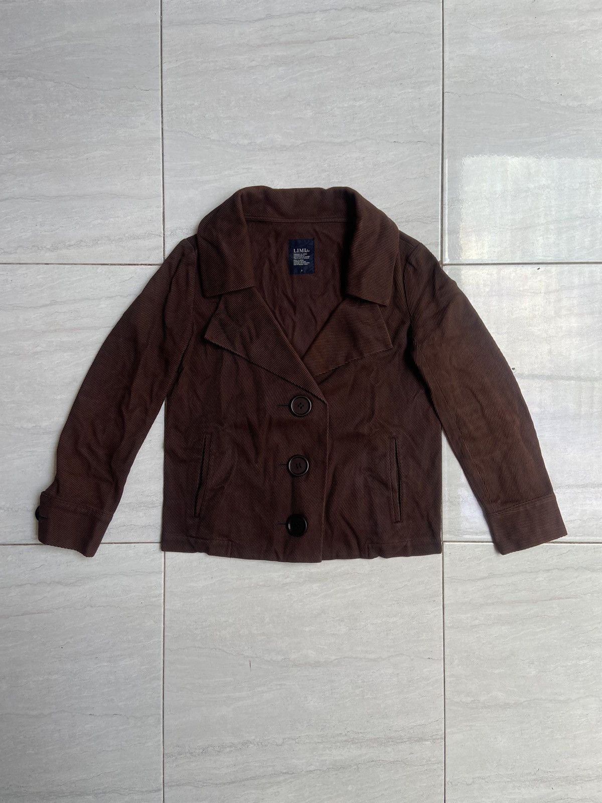 image of Limi Feu Brown Blazer, Men's (Size Medium)