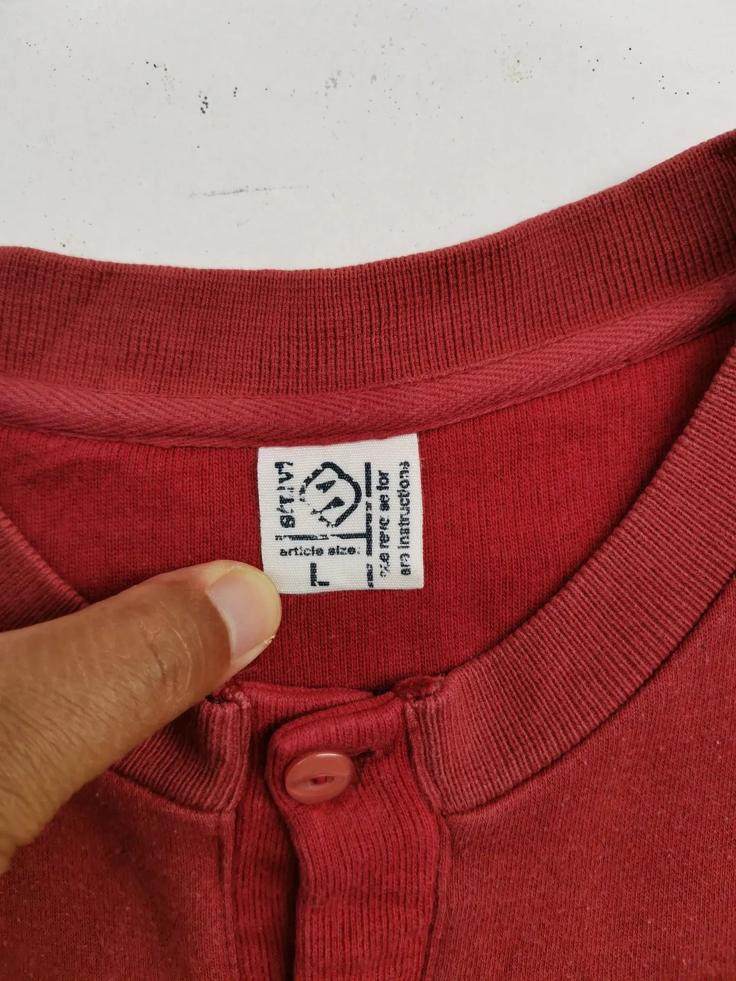 Japanese Brand Vintage!!! Str. IVI Embroidered Small Logo Sweatshirt Size US L / EU 52-54 / 3 - 3 Thumbnail