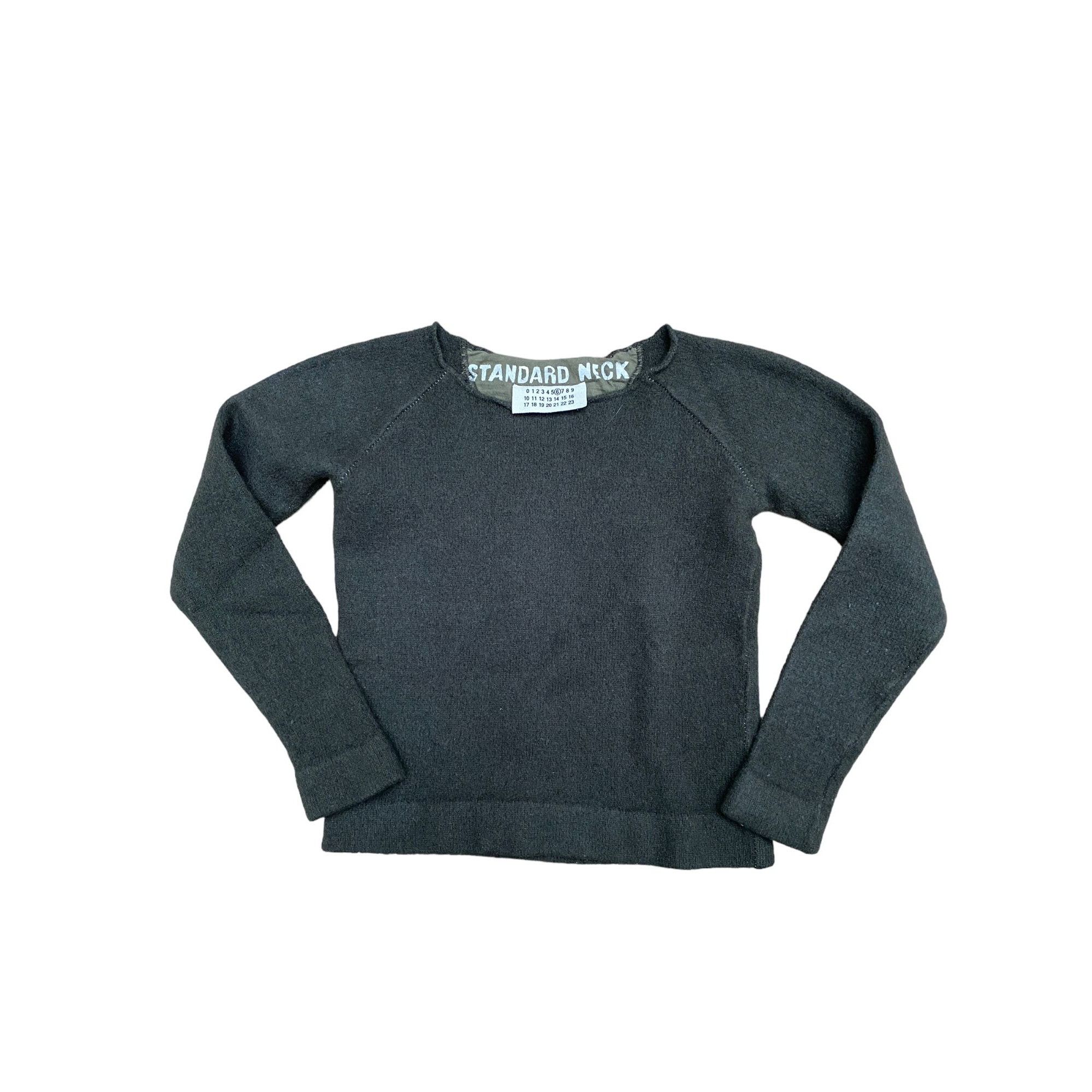 image of Maison Margiela Vintage Dark Green Wool Sweater in Kaki, Women's (Size XS)