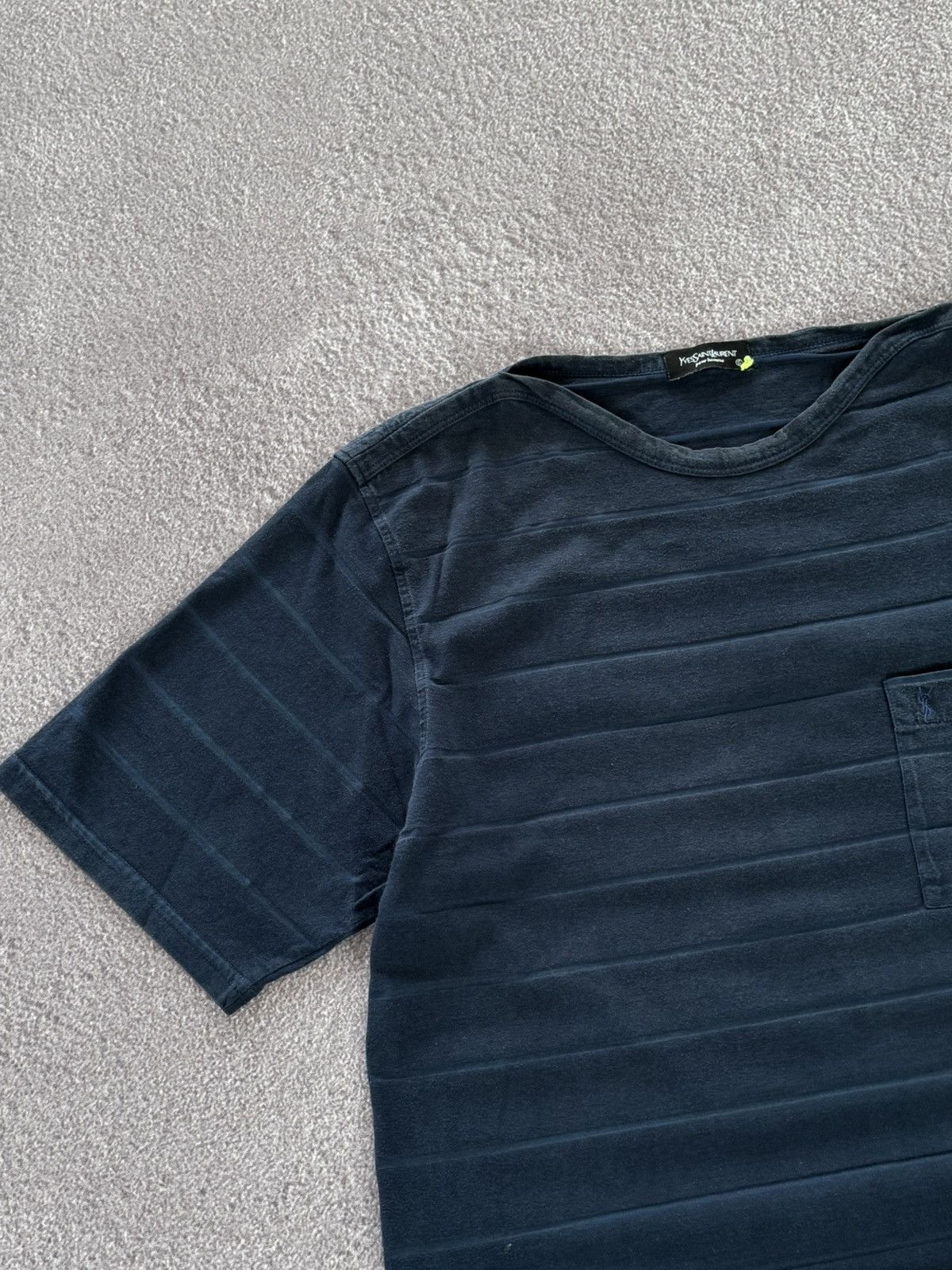 Yves Saint Laurent Yves Saint Laurent Vintage Faded 90’s T-Shirt Size US L / EU 52-54 / 3 - 4 Thumbnail