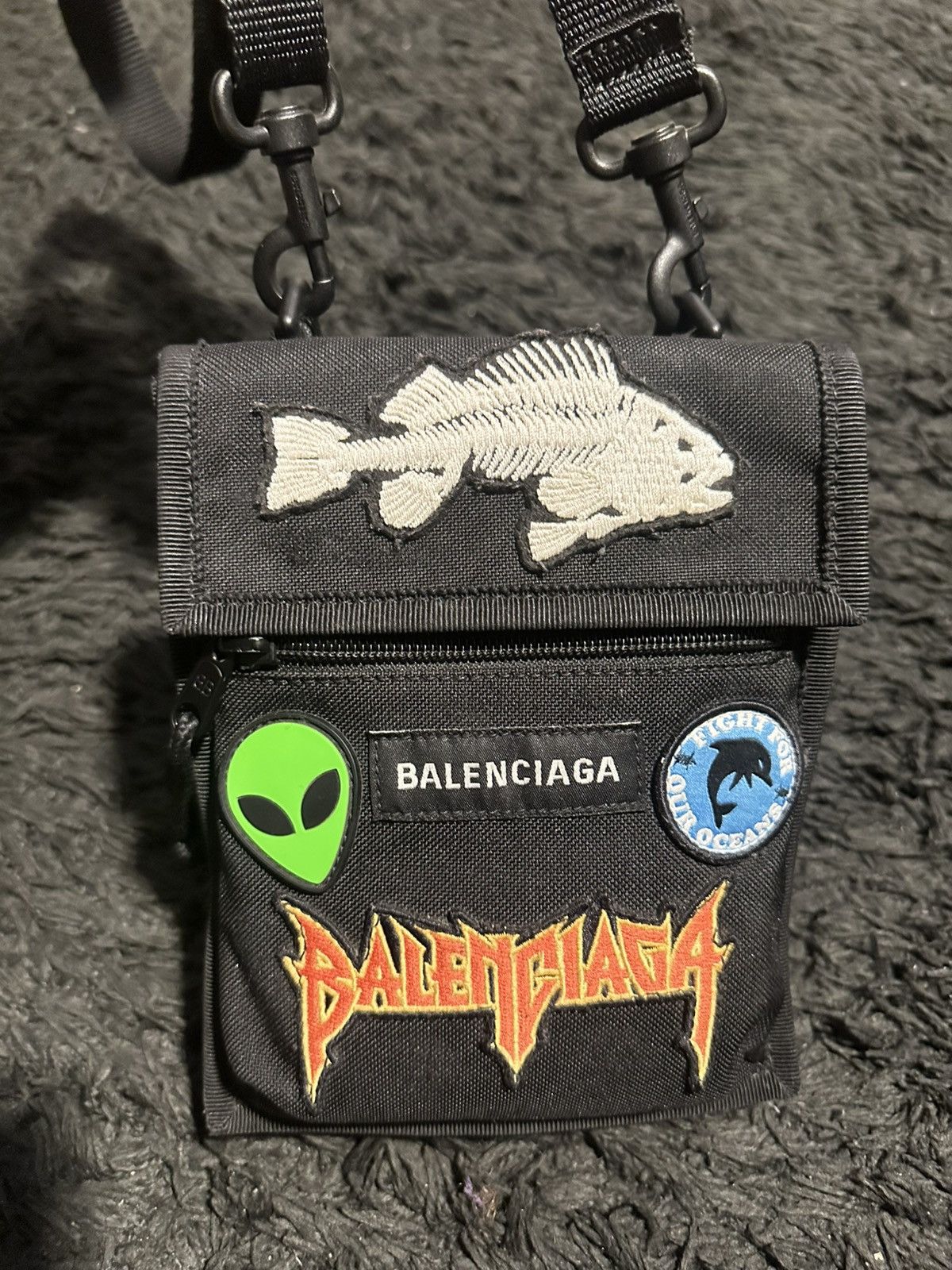 Balenciaga Balenciaga 22SS Explorer Removable Strap Pouch Bag Size ONE SIZE - 4 Thumbnail