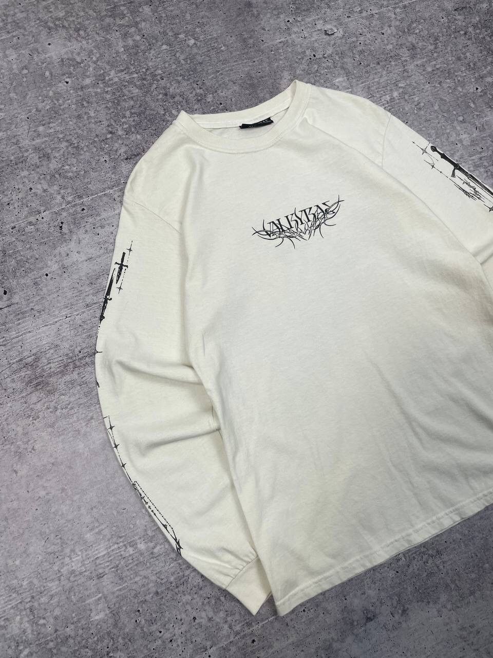 If Six Was Nine Crazy Valkyrae Skyfall Printed Long Sleeve Shirt Y2K Size US S / EU 44-46 / 1 - 2 Thumbnail