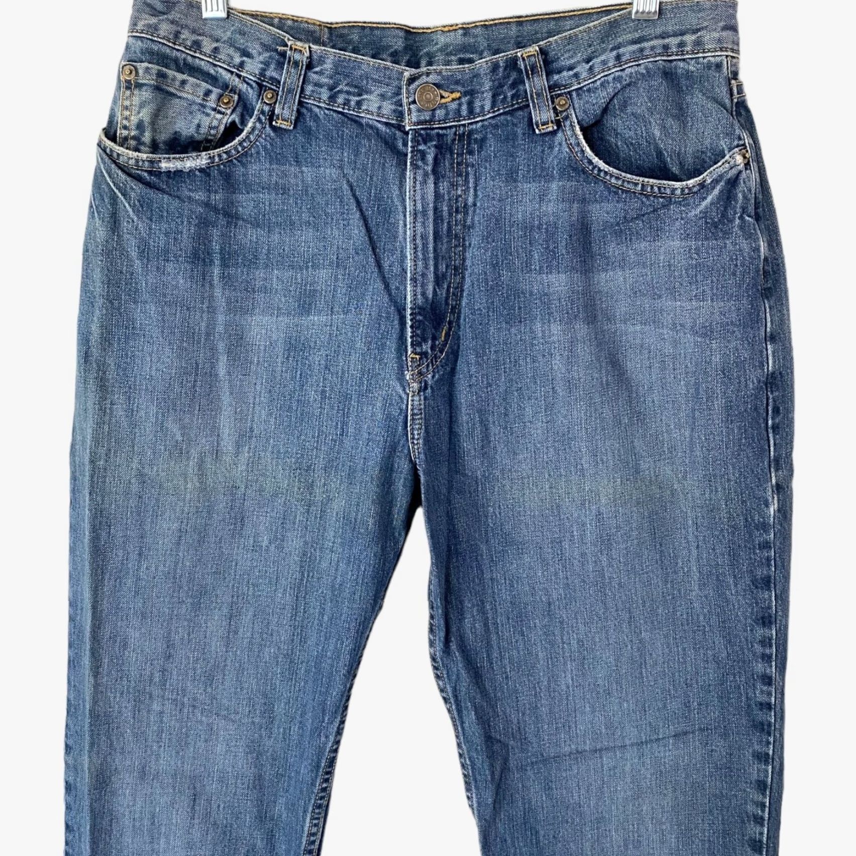 Polo Ralph Lauren VINTAGE Polo Ralph Lauren Denim Jeans Men 34x32 Blue Medium Wash Straight Leg Regular 5-Pocket Mens Size US S / EU 44-46 / 1 - 5 Thumbnail