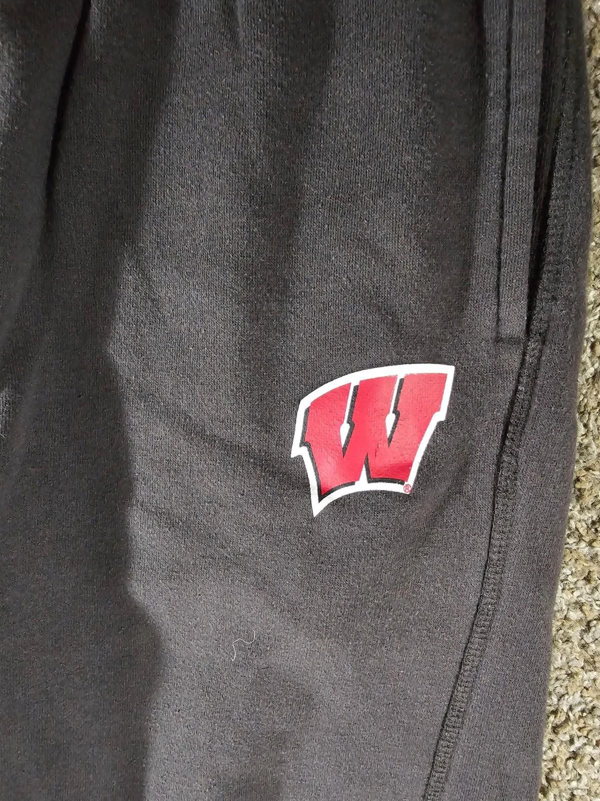 Other Campus Heritage Wisconsin Badgers Sweatpants Size ONE SIZE - 2 Thumbnail