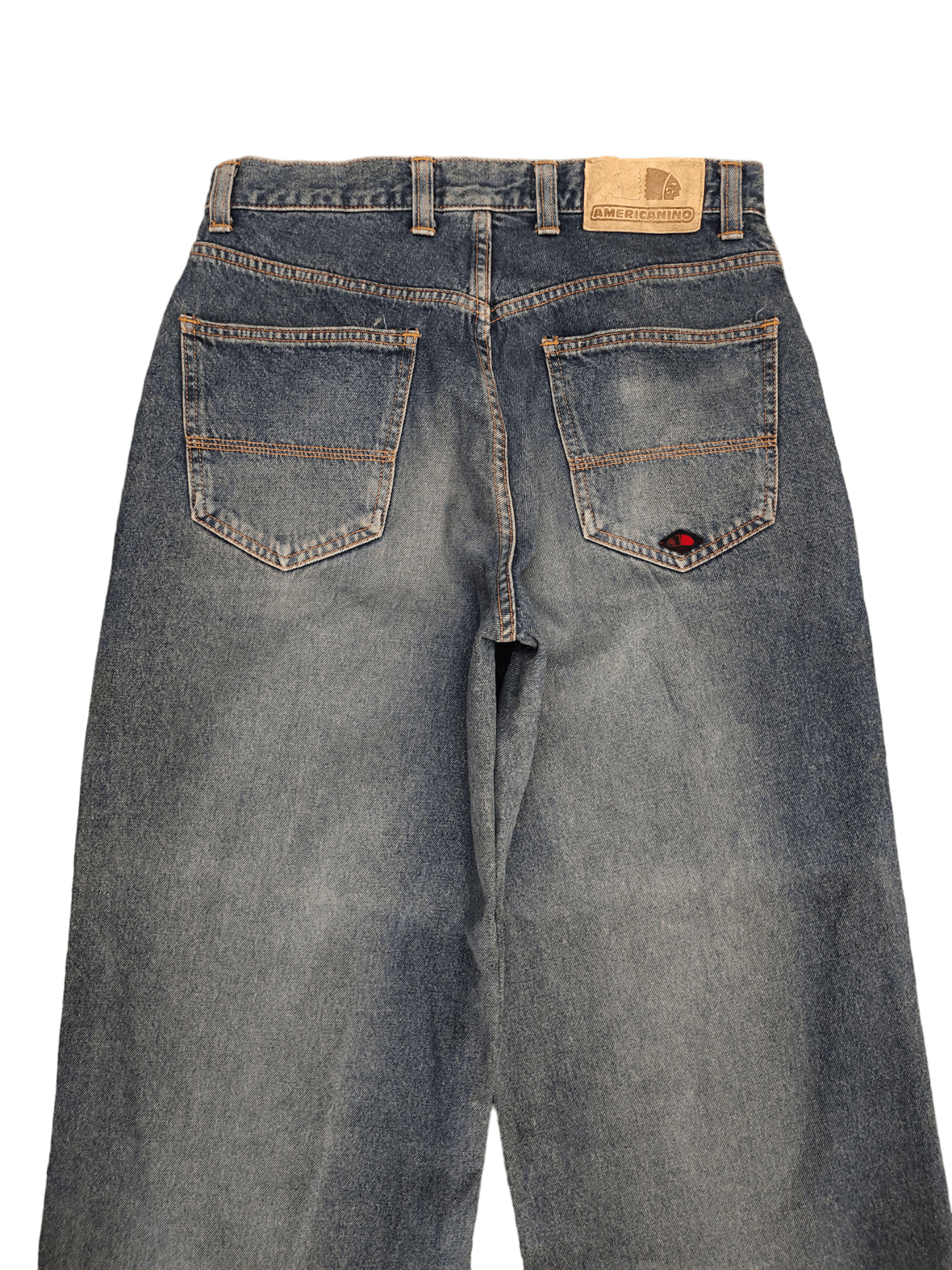 JNCO Crazy Vintage Y2k Americanino Wide Leg Jnco Style Baggy Jean Size US 32 / EU 48 - 2 Thumbnail