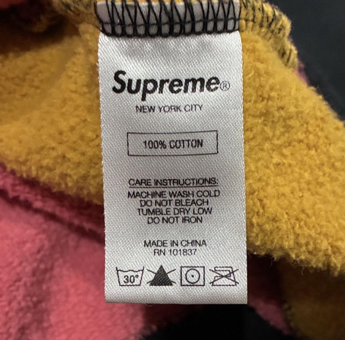 Supreme Supreme Patchwork Hoodie SS2017 Size US M / EU 48-50 / 2 - 6 Thumbnail