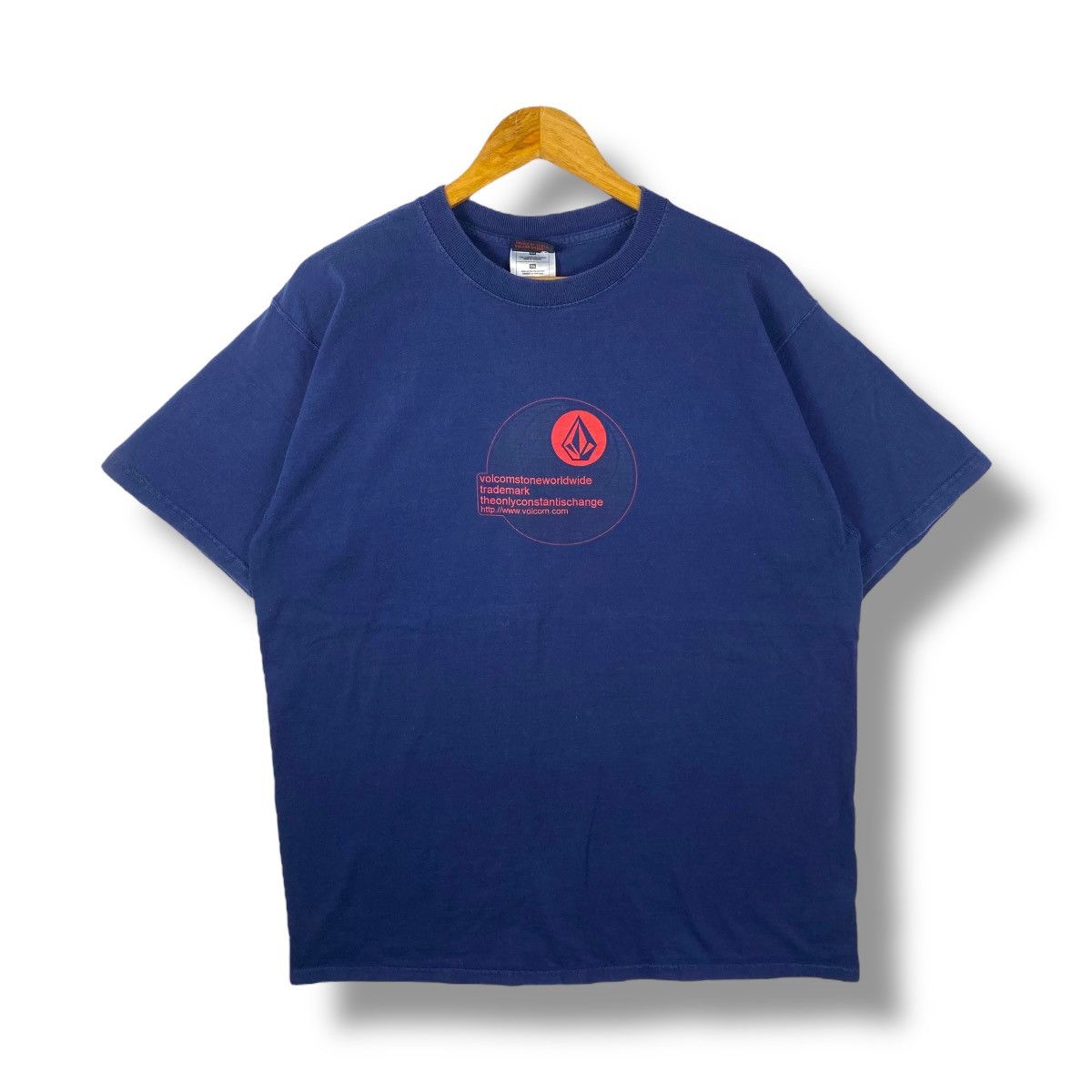 Volcom Vintage 90's VOLCOM The Only Constantis Change Graphic Tee Size US XL / EU 56 / 4 - 1 Thumbnail