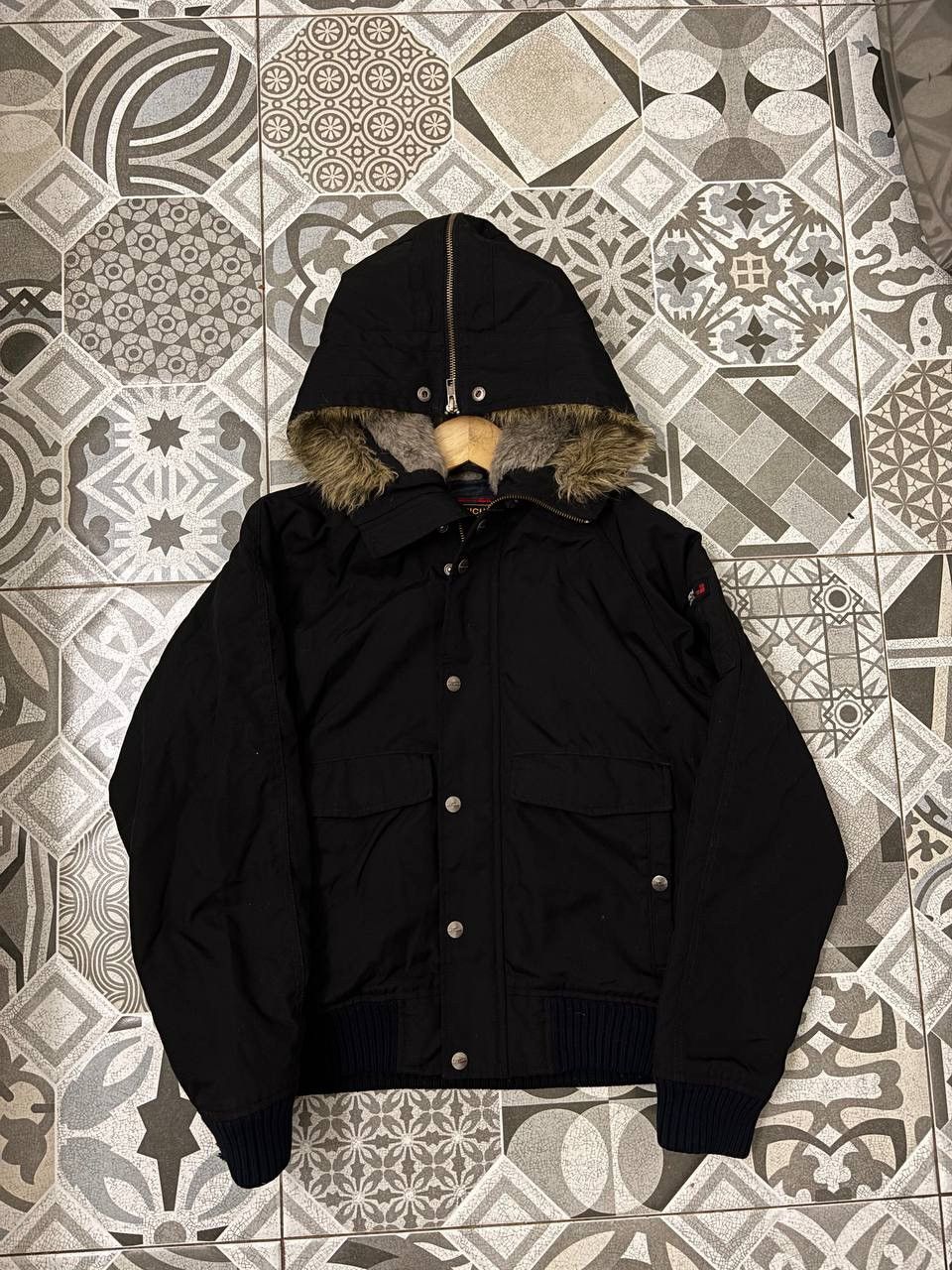 Woolrich Woolen Mills Woolrich John Rich & Bros fur swag Y2K Thick Jacket Japanese Size S / US 4 / IT 40 - 1 Thumbnail