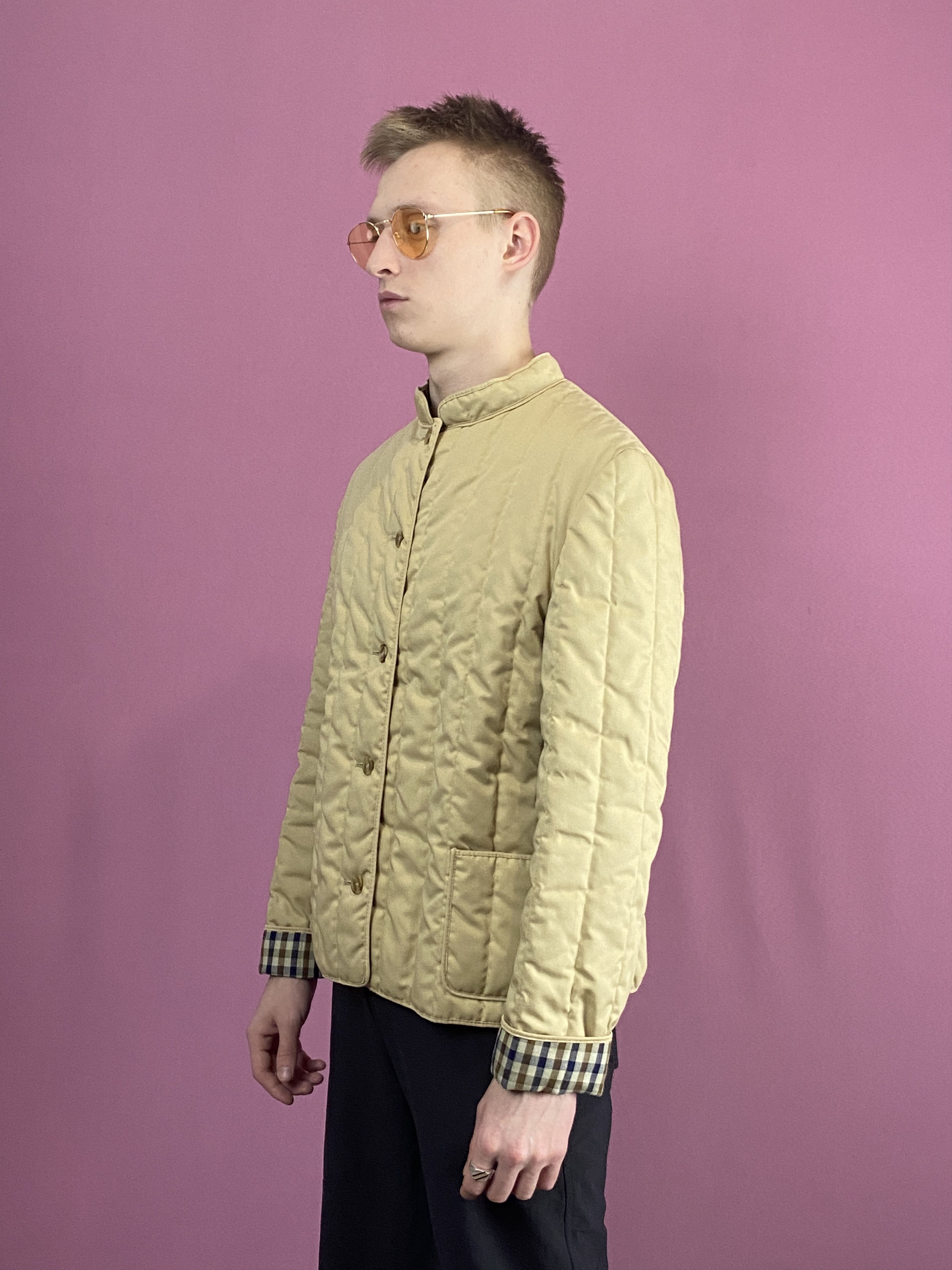 Aquascutum Aquascutum Vintage Men's Quilted Jacket Size US S / EU 44-46 / 1 - 2 Thumbnail