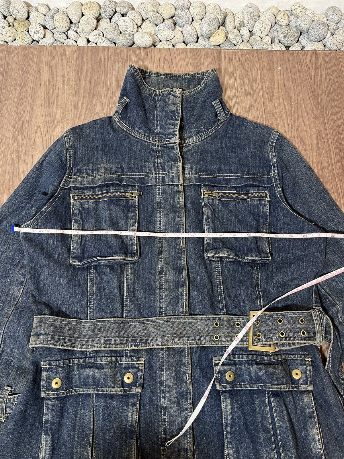 Beauty Beast Charms japan bondage 3D multipocket mudwash denim jacket Size US XL / EU 56 / 4 - 14 Thumbnail