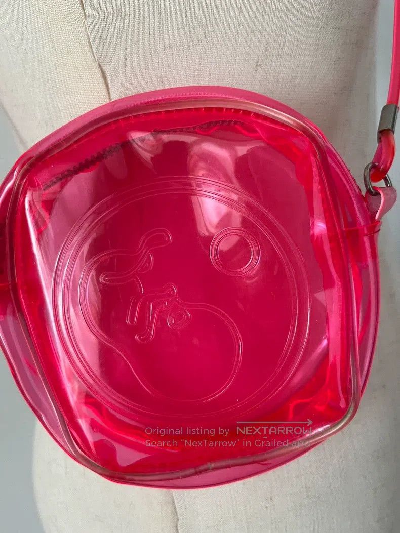 Fotus fotus Fluorescent pink jelly crossbody bag Size ONE SIZE - 6 Thumbnail