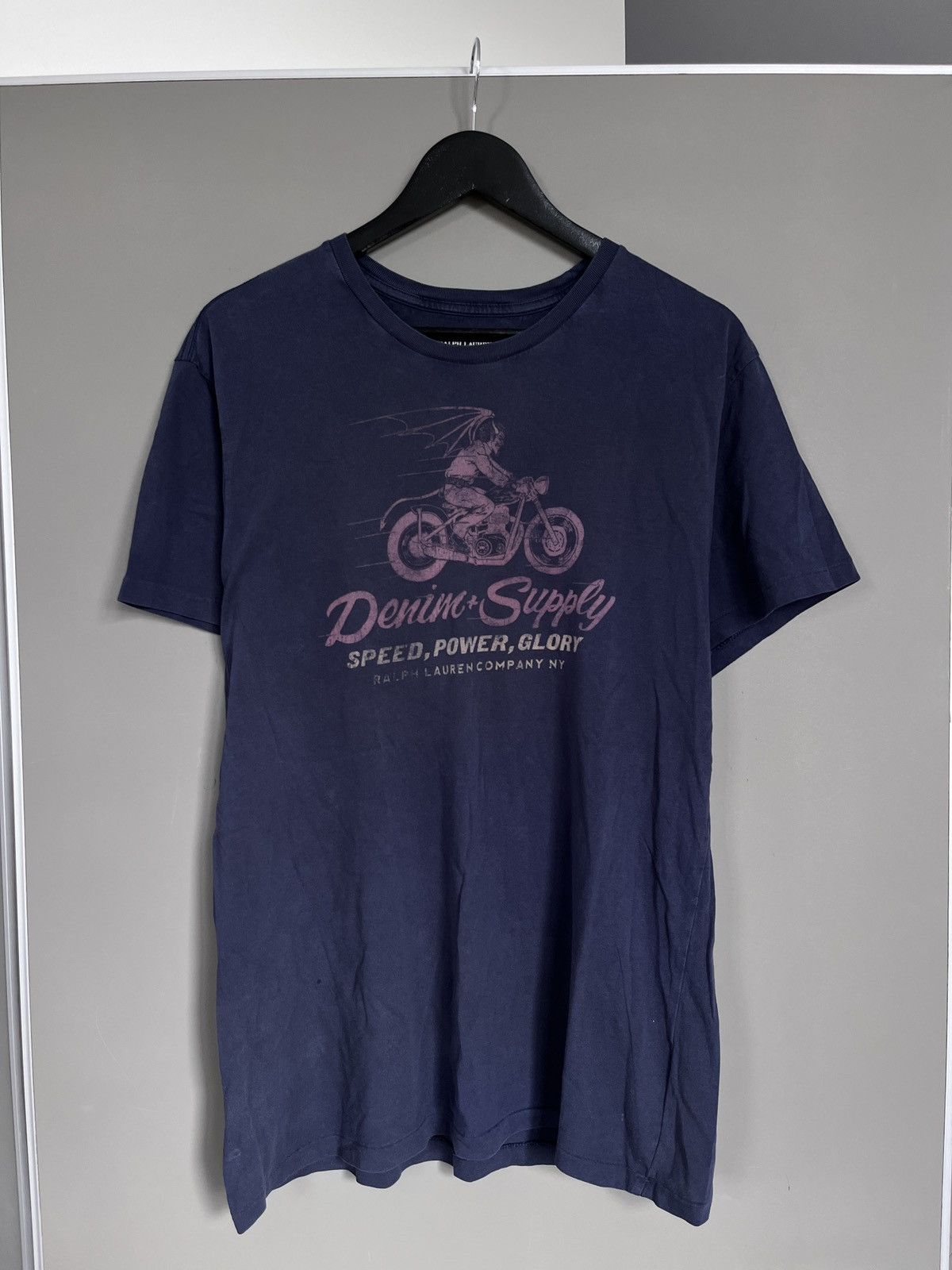 Denim & Supply Ralph Lauren Ralph Lauren Denim&Supply Moto Devil Americana T-shirt Size US L / EU 52-54 / 3 - 2 Thumbnail