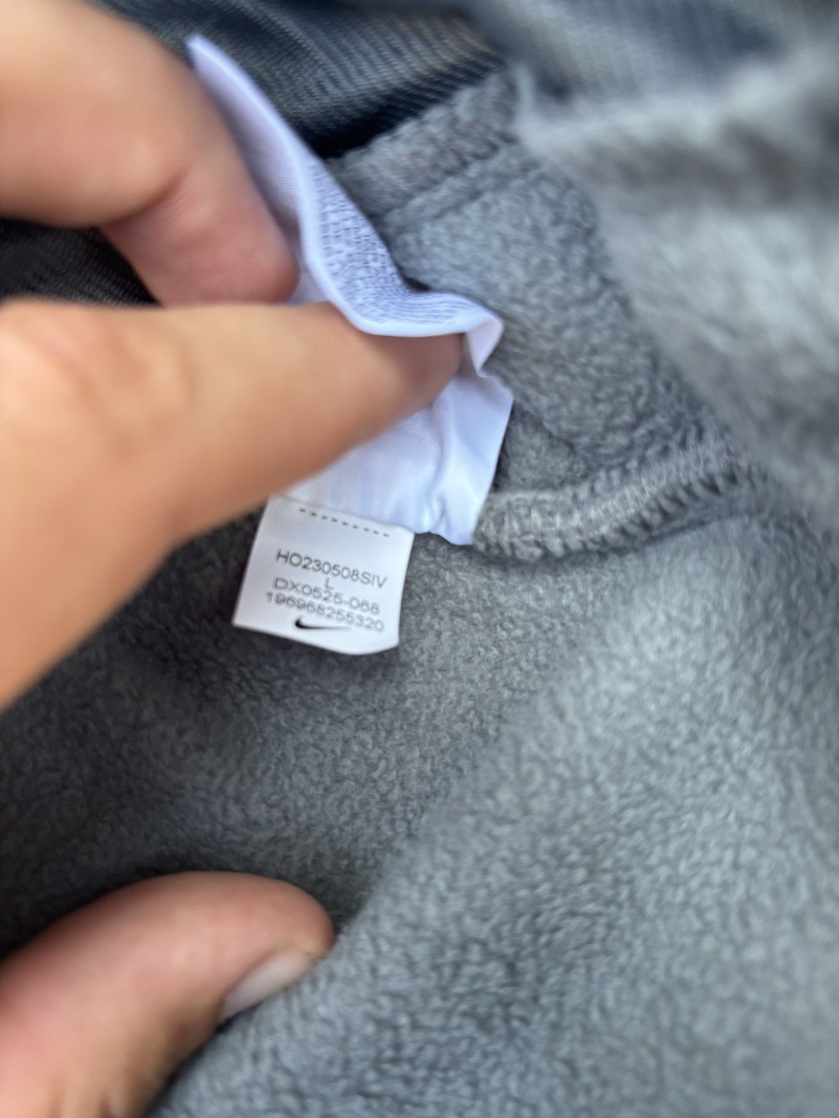 Nike Grey Nike Crewneck Size US L / EU 52-54 / 3 - 5 Thumbnail