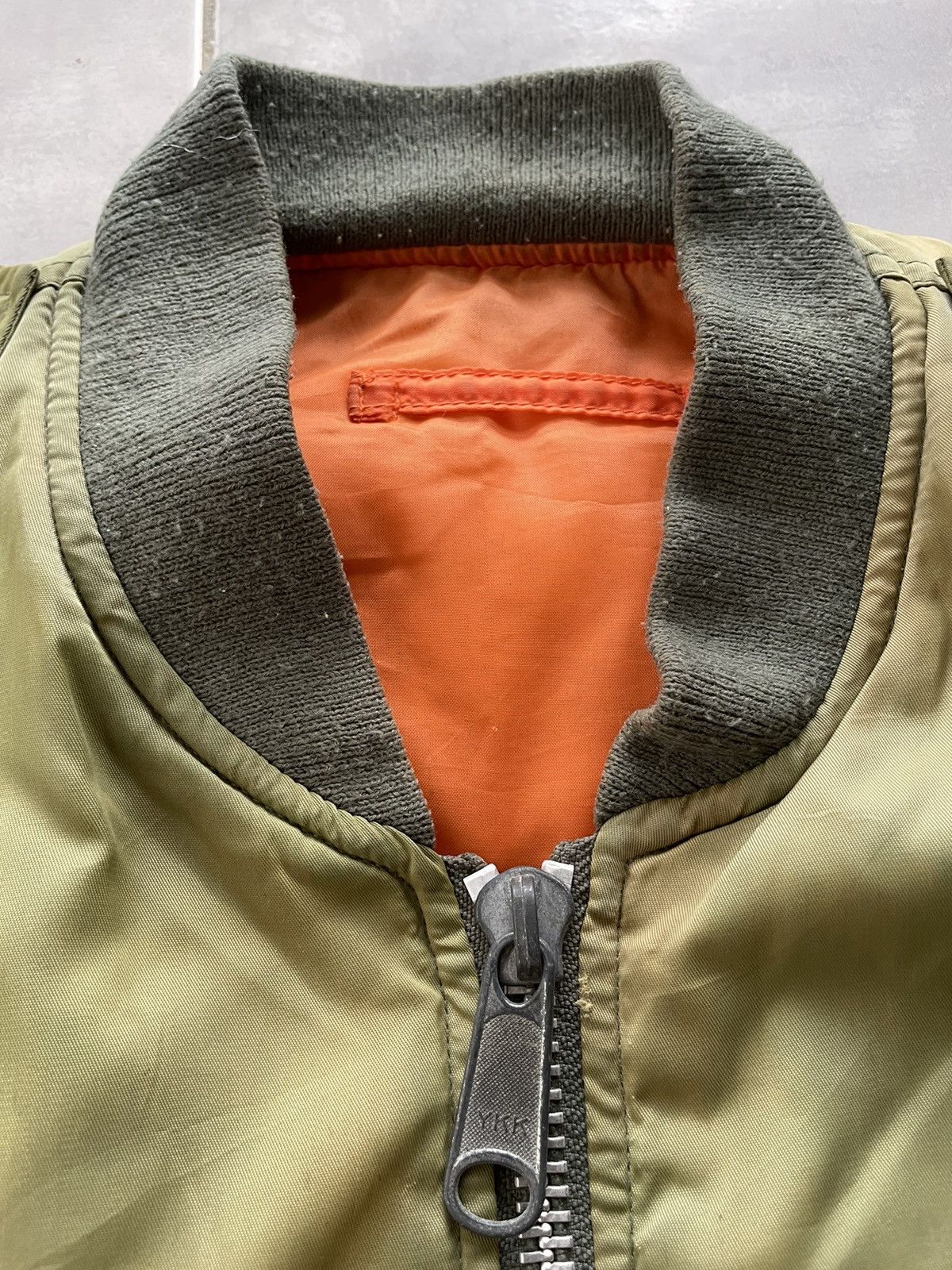 Vintage FADED SUN USA AIR FORCE BOMBER JACKET Size US M / EU 48-50 / 2 - 5 Thumbnail