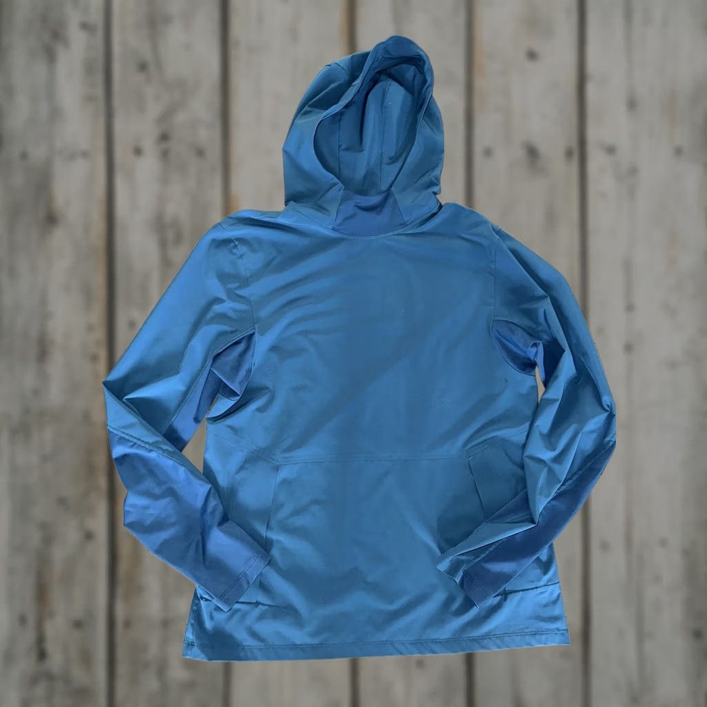 Lululemon Lululemon Hoodie Shirt Drysense Women’s Blue Medium M Green Shirt Activewear Mens? Size M / US 6-8 / IT 42-44 - 1 Thumbnail