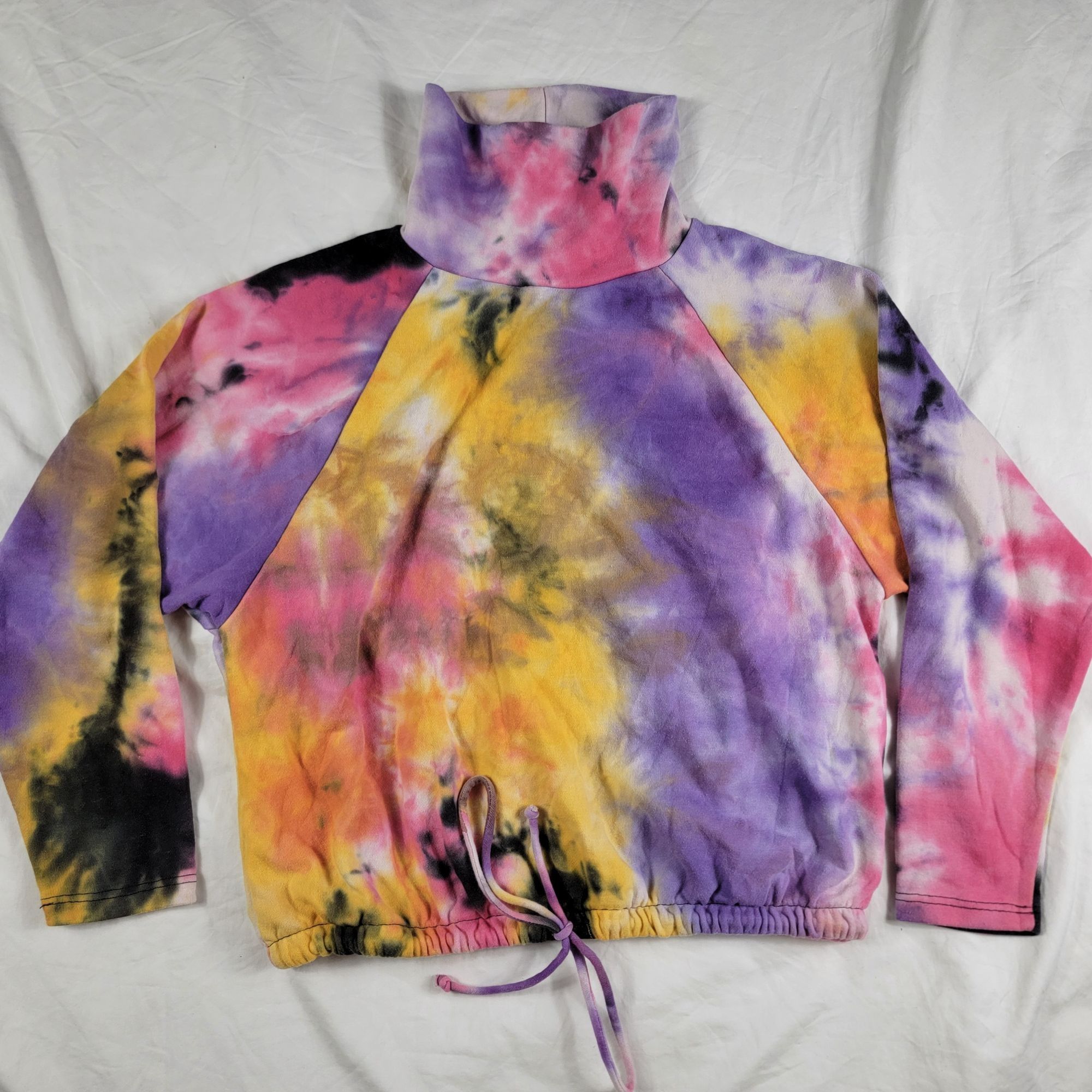 Other Lush Womens Small Tie Dye Pullover Sweatshirt Casual Outdoor Size S / US 4 / IT 40 - 1 Thumbnail