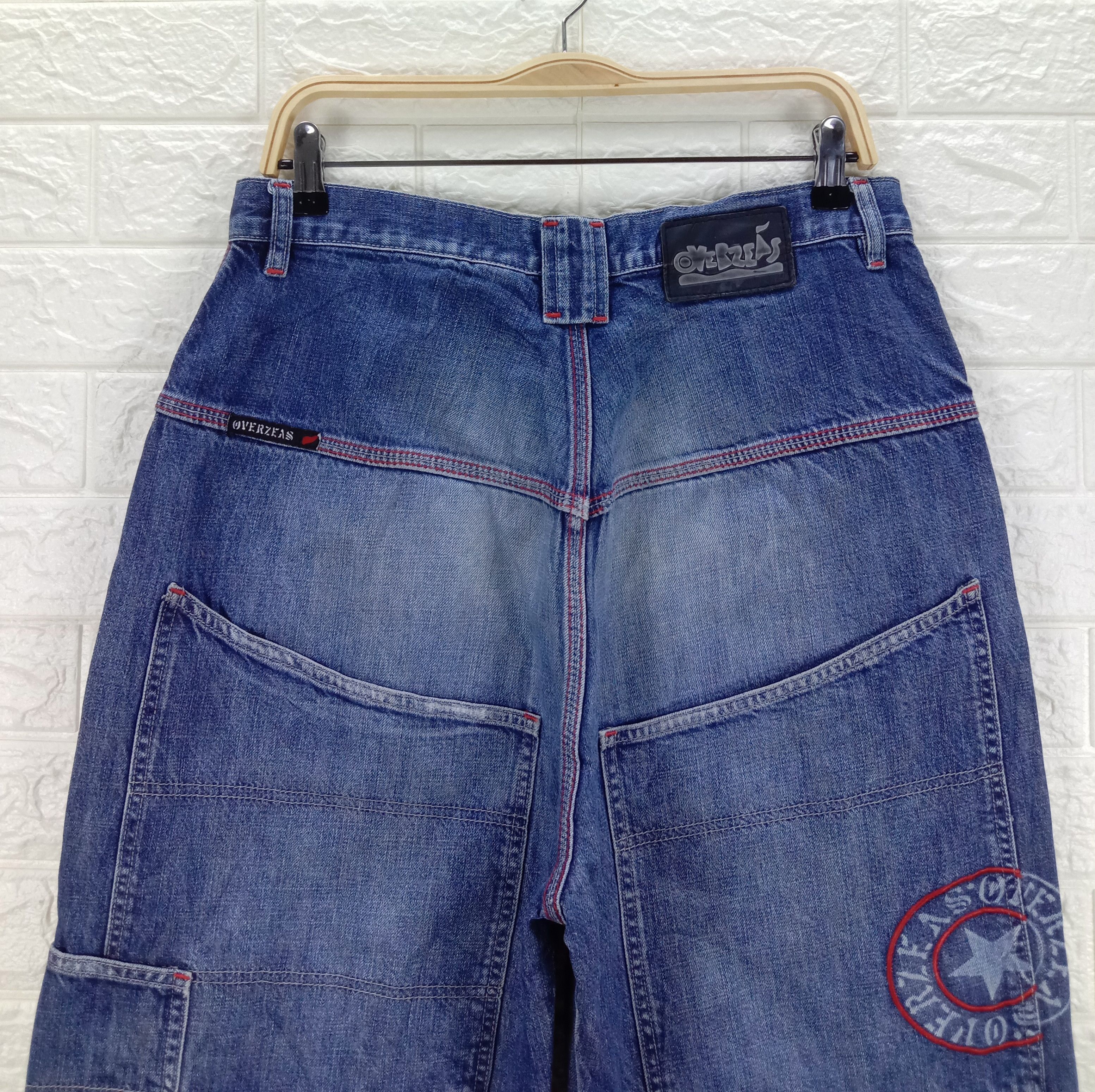 Japanese Brand Baggy Jeans Japanese Multi Pocket Cargo Wide Denim Size US 32 / EU 48 - 6 Thumbnail
