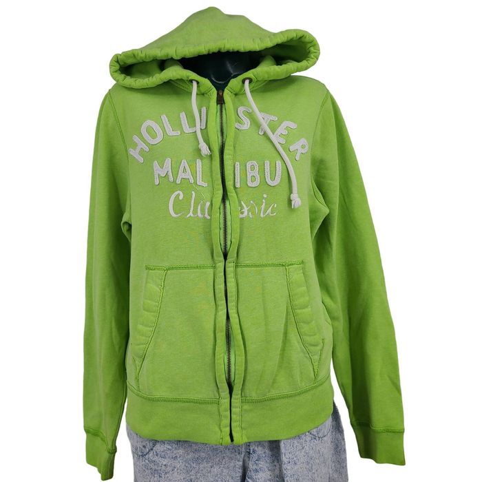 Hollister hoodie online green