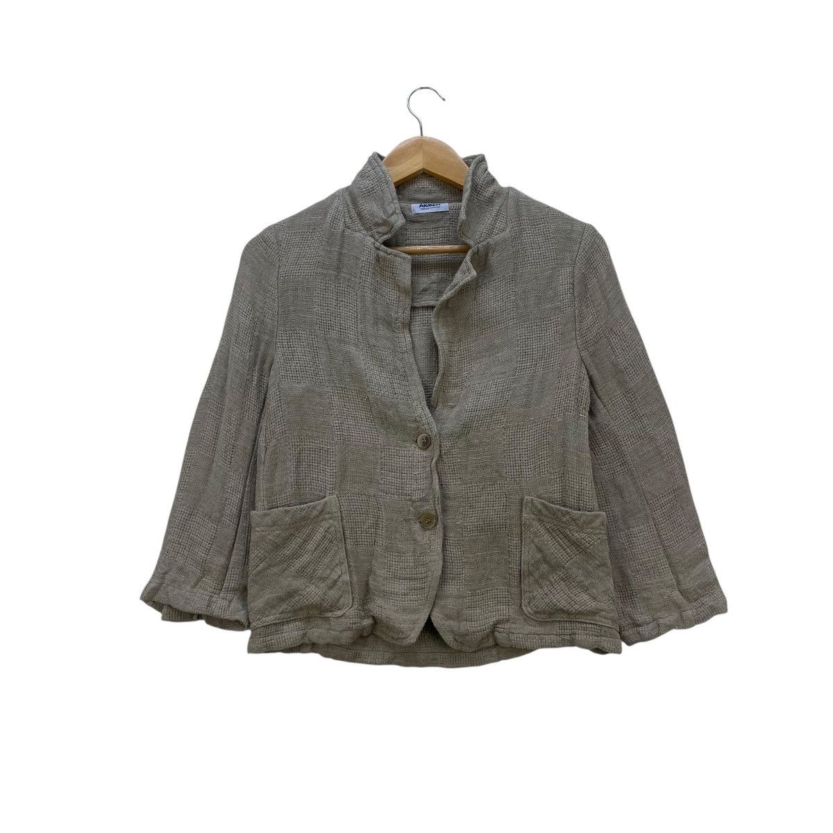 Vintage 💥Vintage Armen Lined Cropped Jacket Size S / US 4 / IT 40 - 1 Thumbnail
