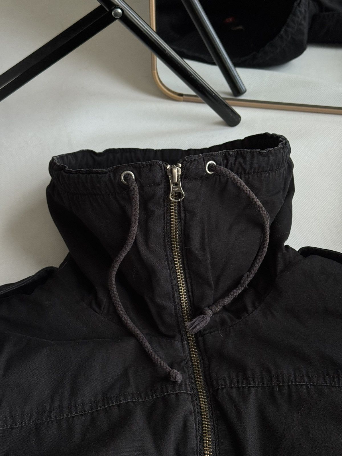 If Six Was Nine Vintage Y2K MkBomber Motorcycle Fur Collar Avantgarde Jacket Size US M / EU 48-50 / 2 - 9 Thumbnail